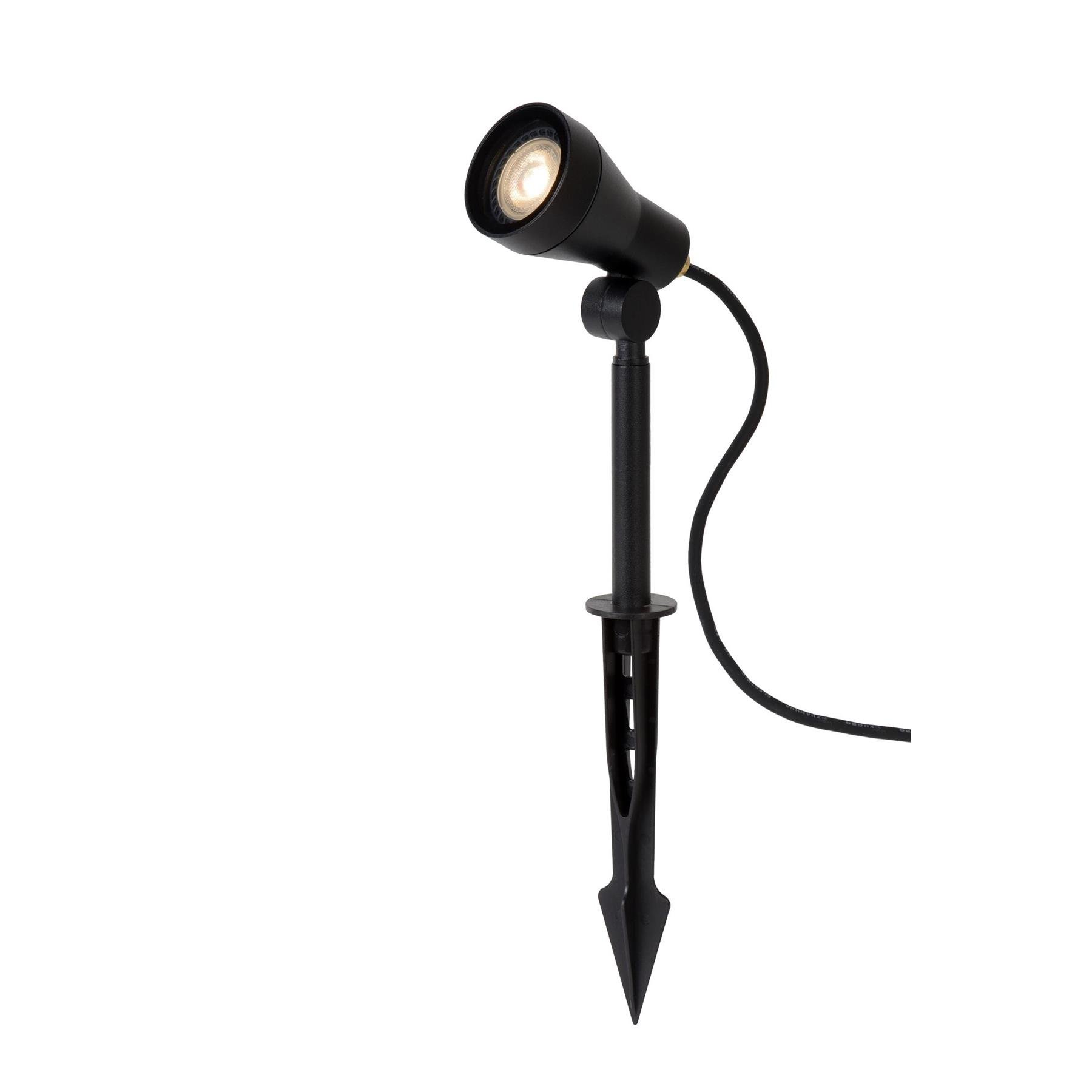 Lucide SPIKE Tuinspot - Zwart