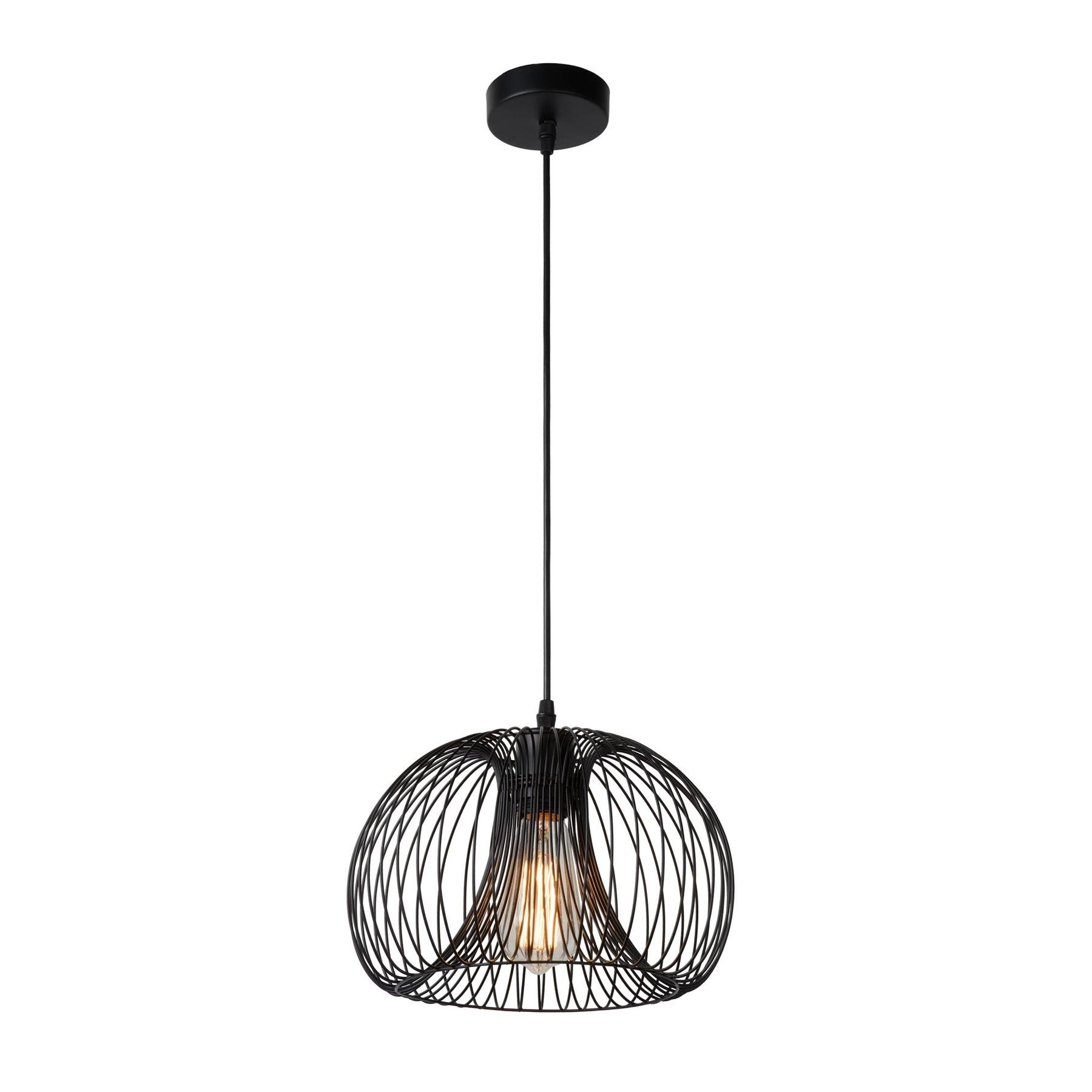 Lucide VINTI Hanglamp - Zwart