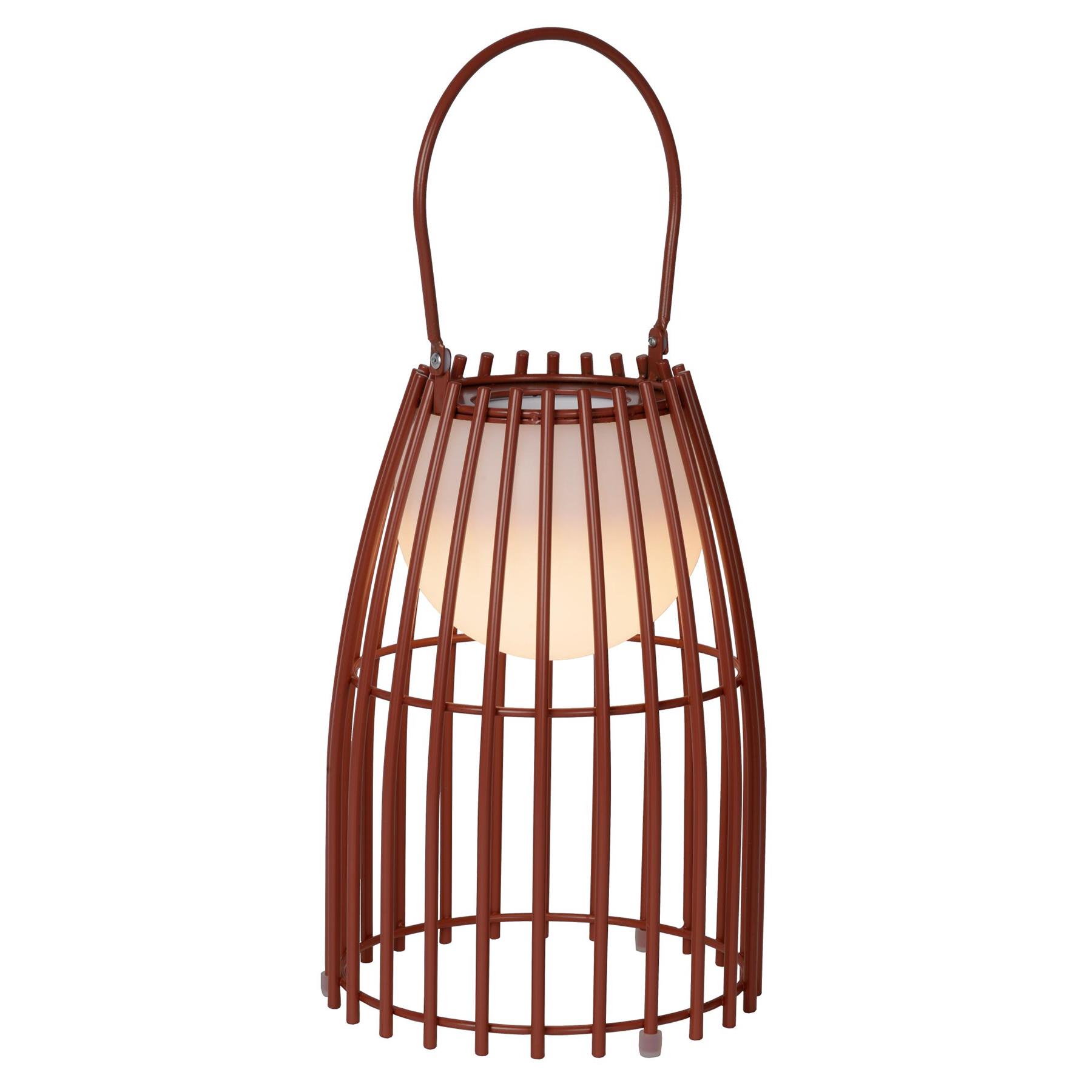 Lucide FJARA Tafellamp - Roest bruin