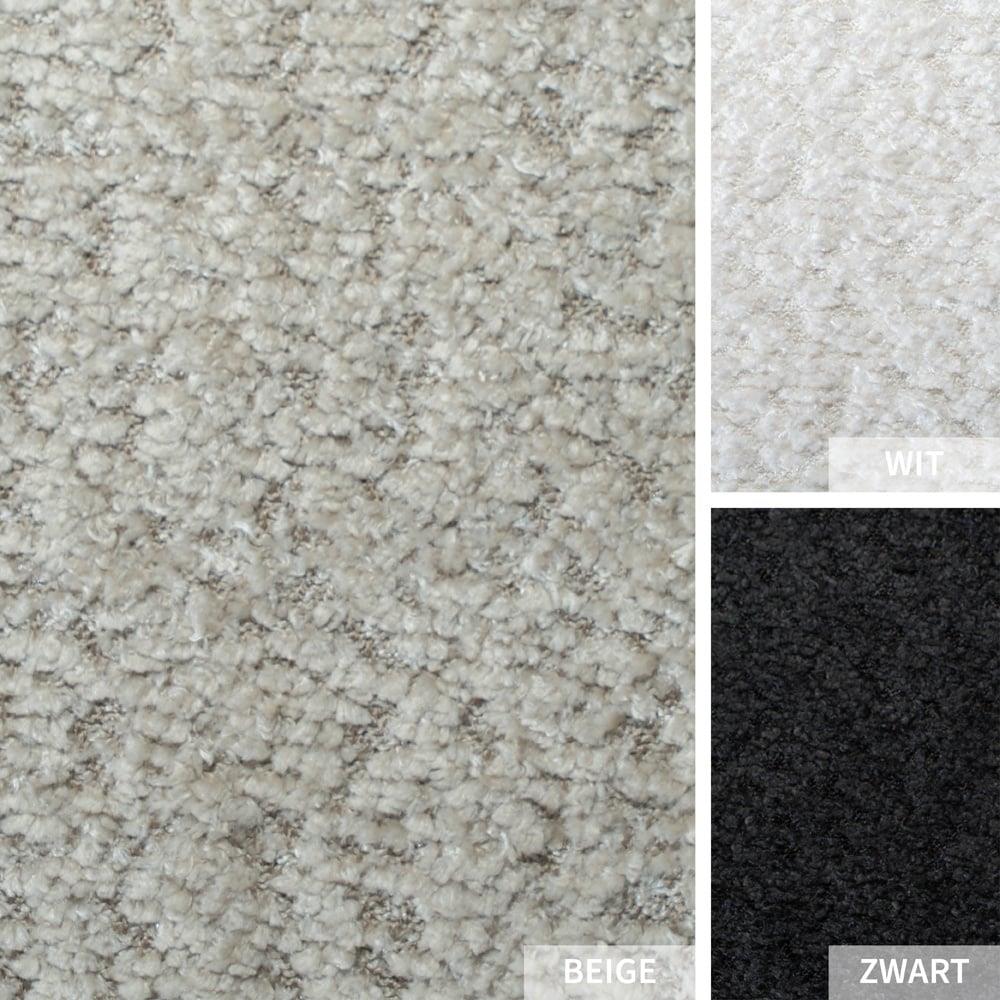 Bronx71 Scandinavische hoekbank Vegas bouclé beige links|rechts
