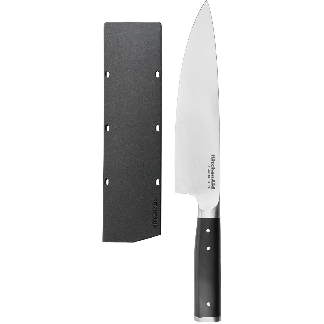Koksmes 20cm, Hoogwaardig Japans Koolstofstaal - Incl Hoes - KitchenAi