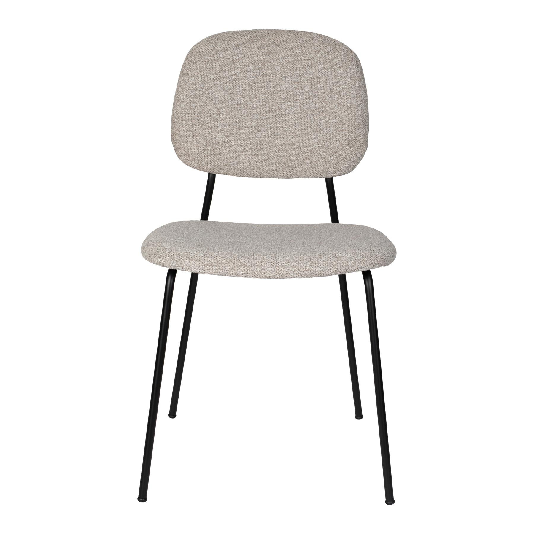 by fonQ Vigo Eetkamerstoel - Licht Beige