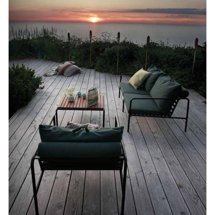 Houe Avon salontafel thermo ash frame wit