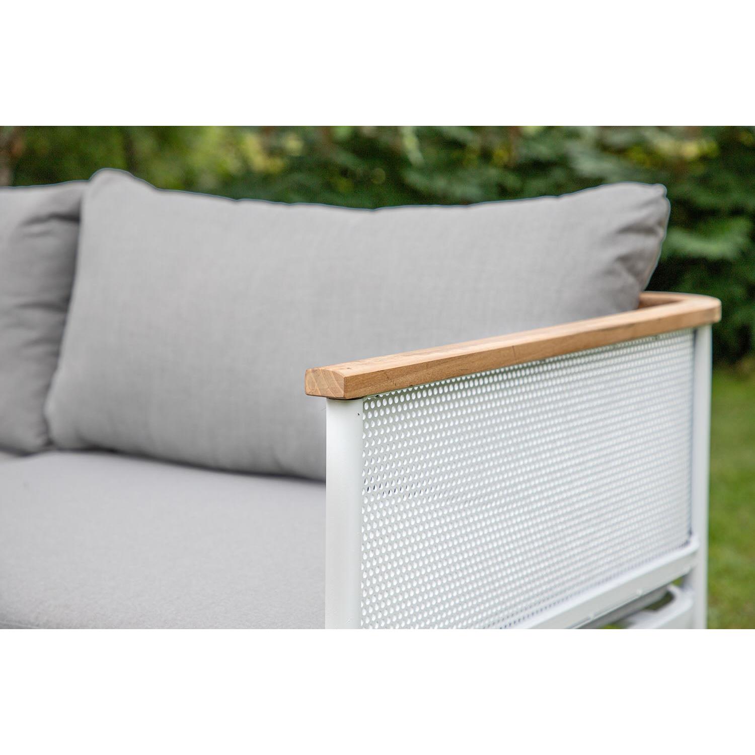 Rebellenclub Bora Hoekloungeset - Wit