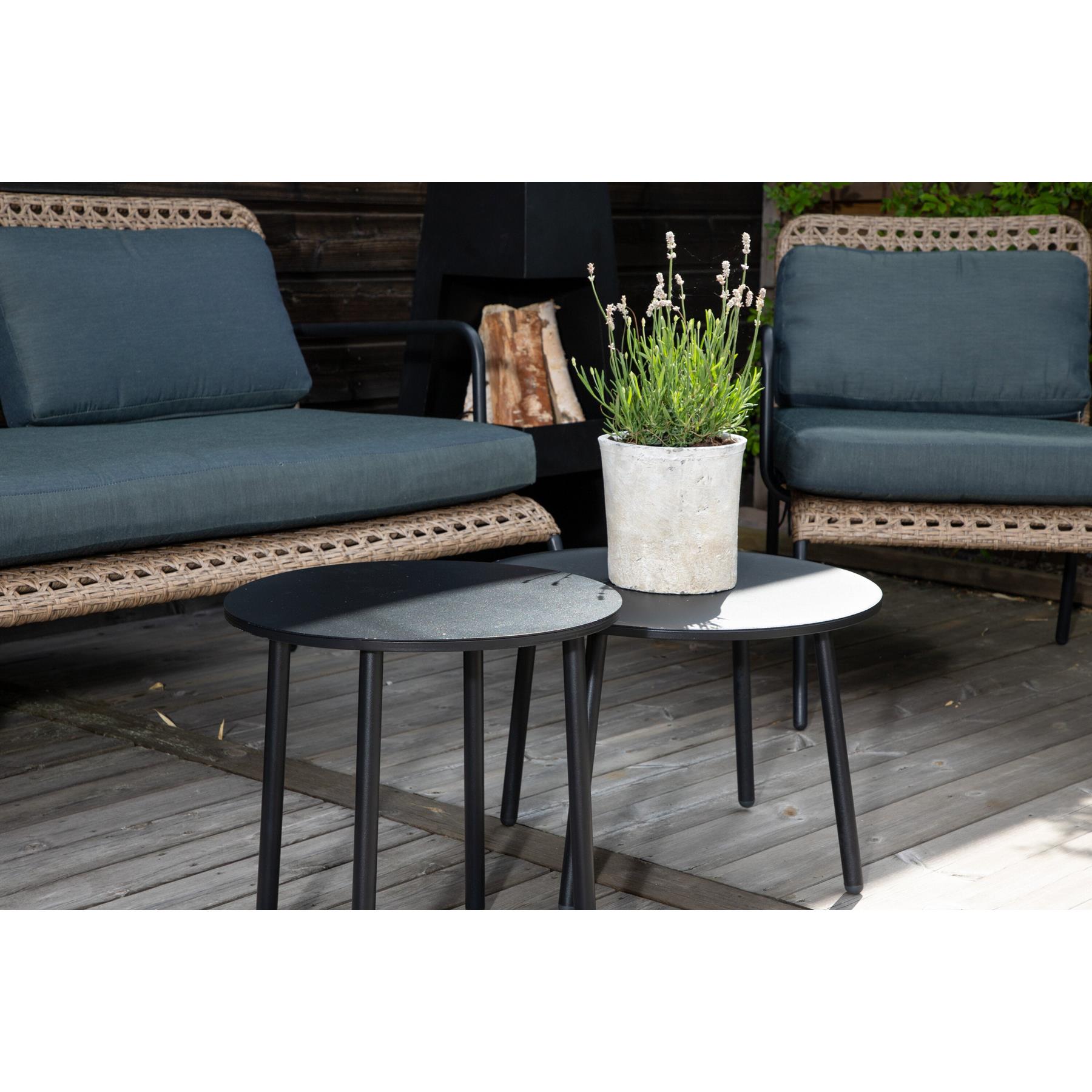 Rebellenclub Clove Loungeset - Naturel Rattan