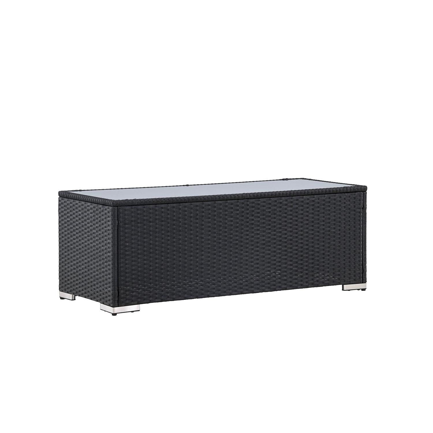 Rebellenclub Haven Buiten Salontafel - 120 x 50cm - Zwart