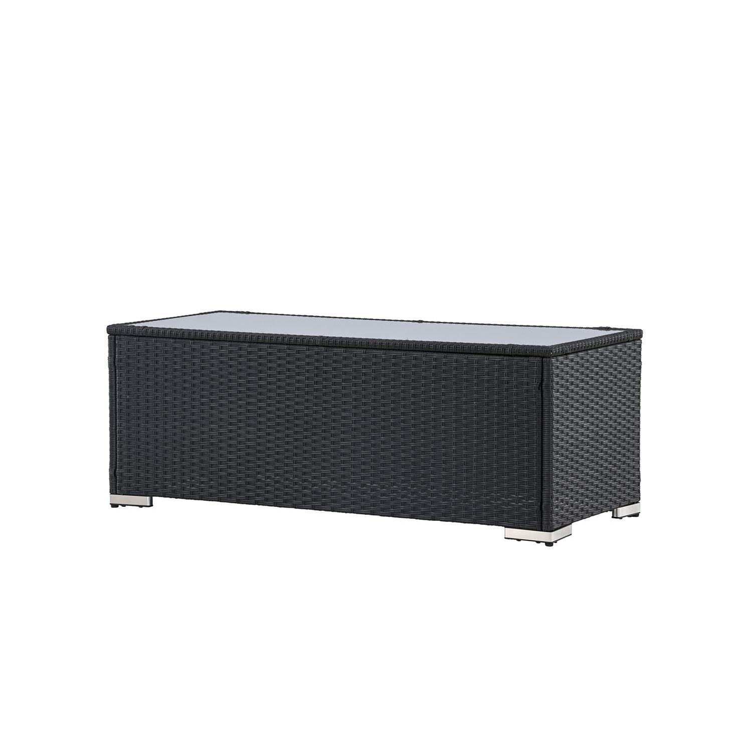 Rebellenclub Haven Buiten Salontafel - 120 x 50cm - Zwart