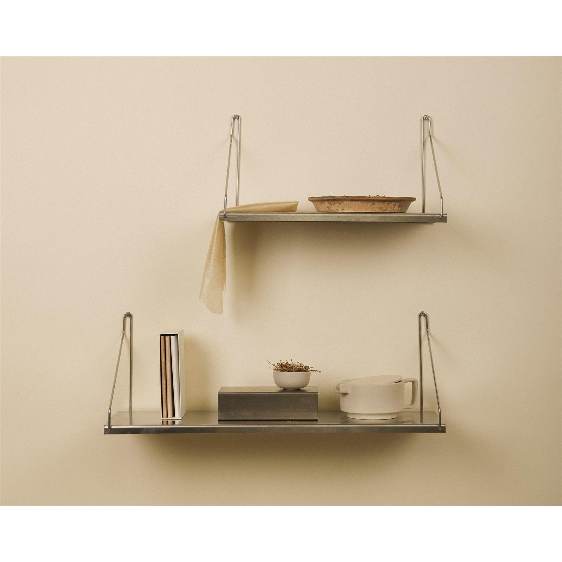 Frama Shelf wandplank 40x20 naturel|zwart