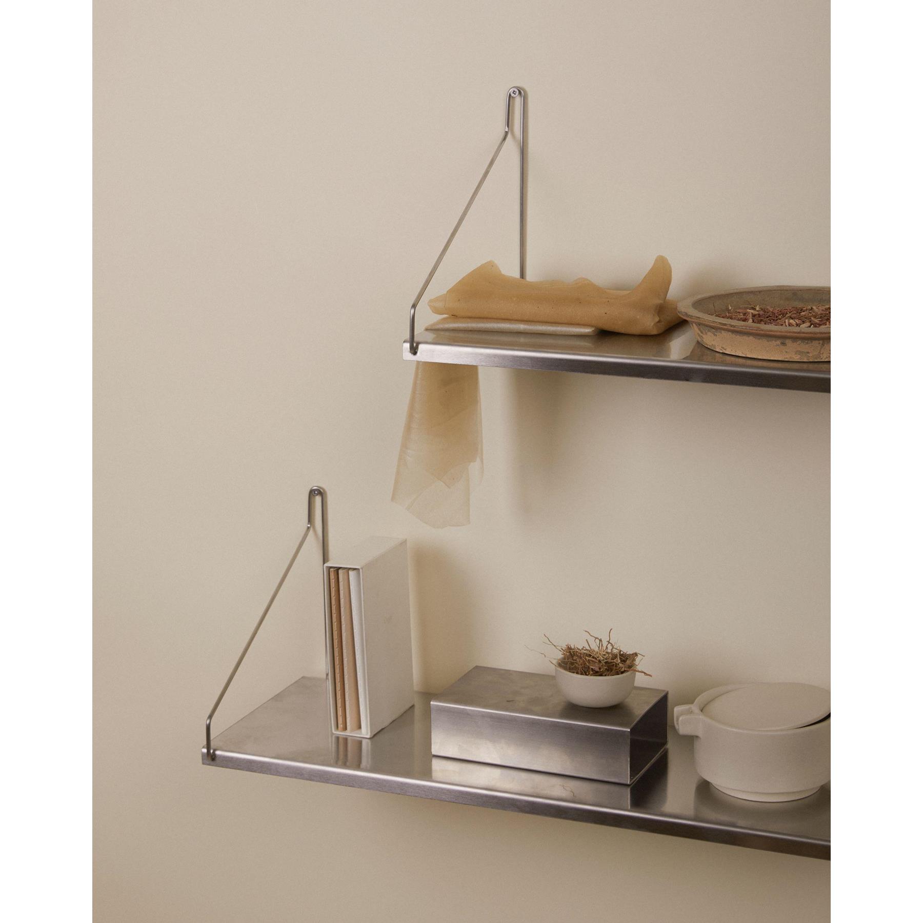 Frama Shelf wandplank 40x20 naturel|zwart