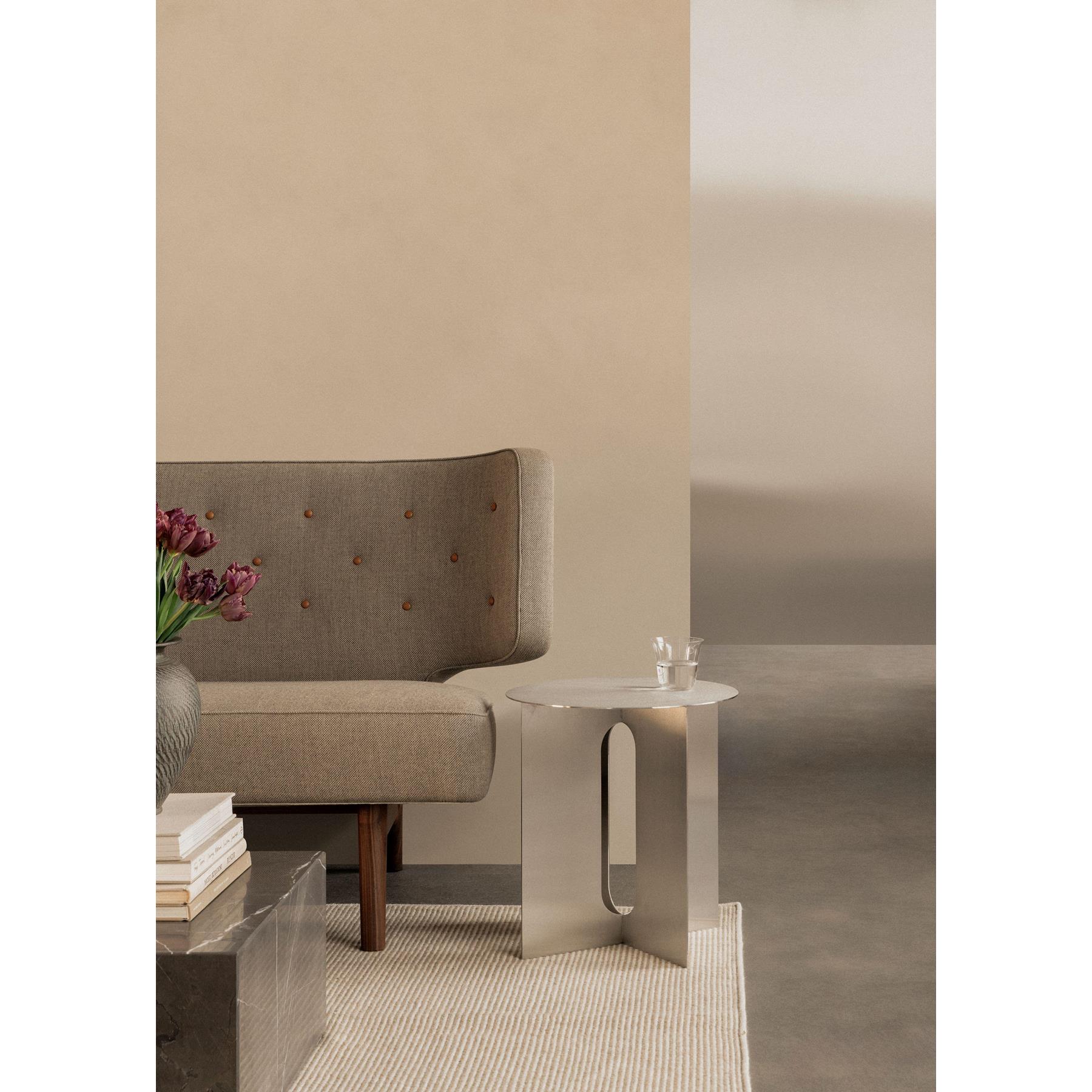 Audo Copenhagen Androgyne bijzettafel Ø40 zwart