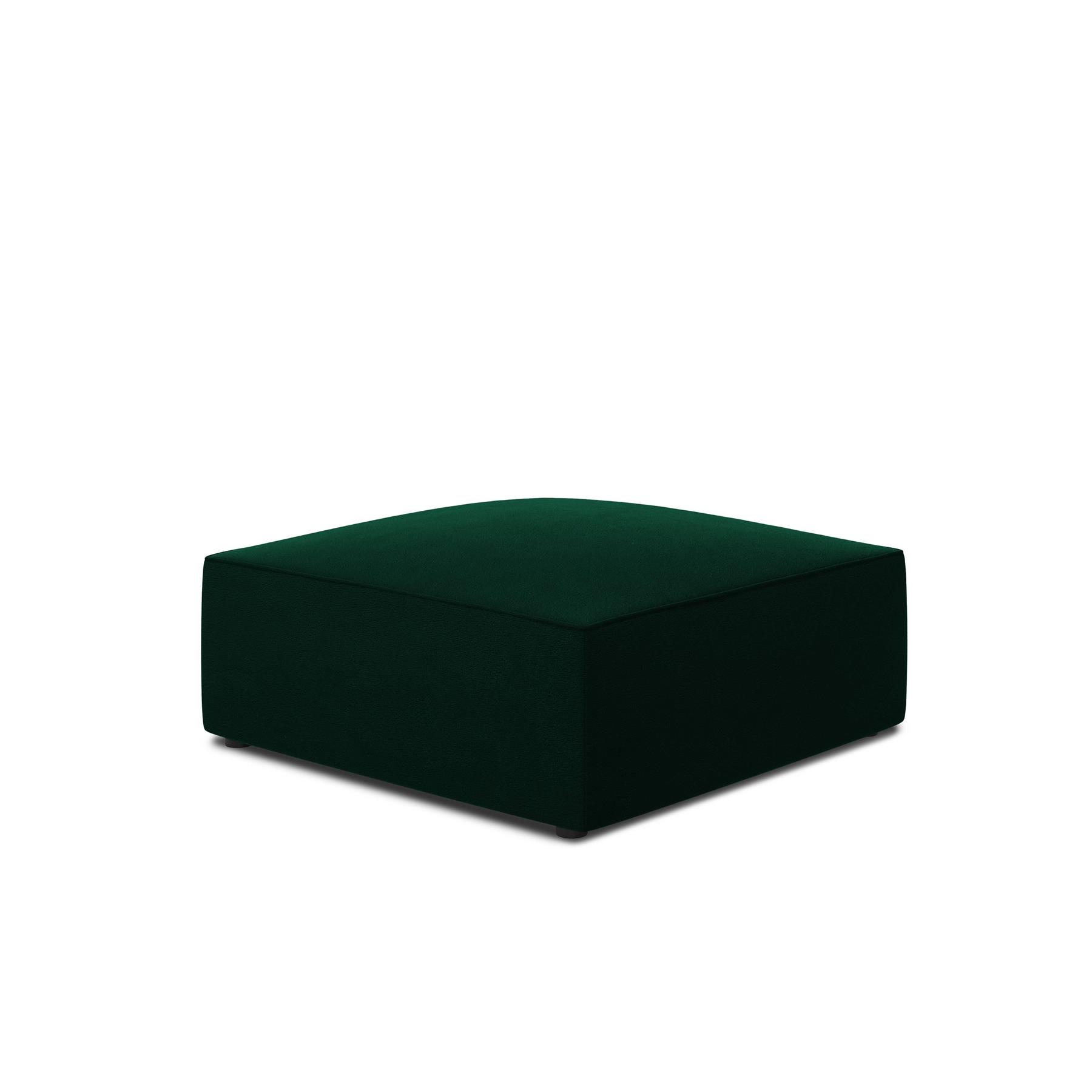 Windsor & Co Sao Hocker - Velvet  - Donkergroen