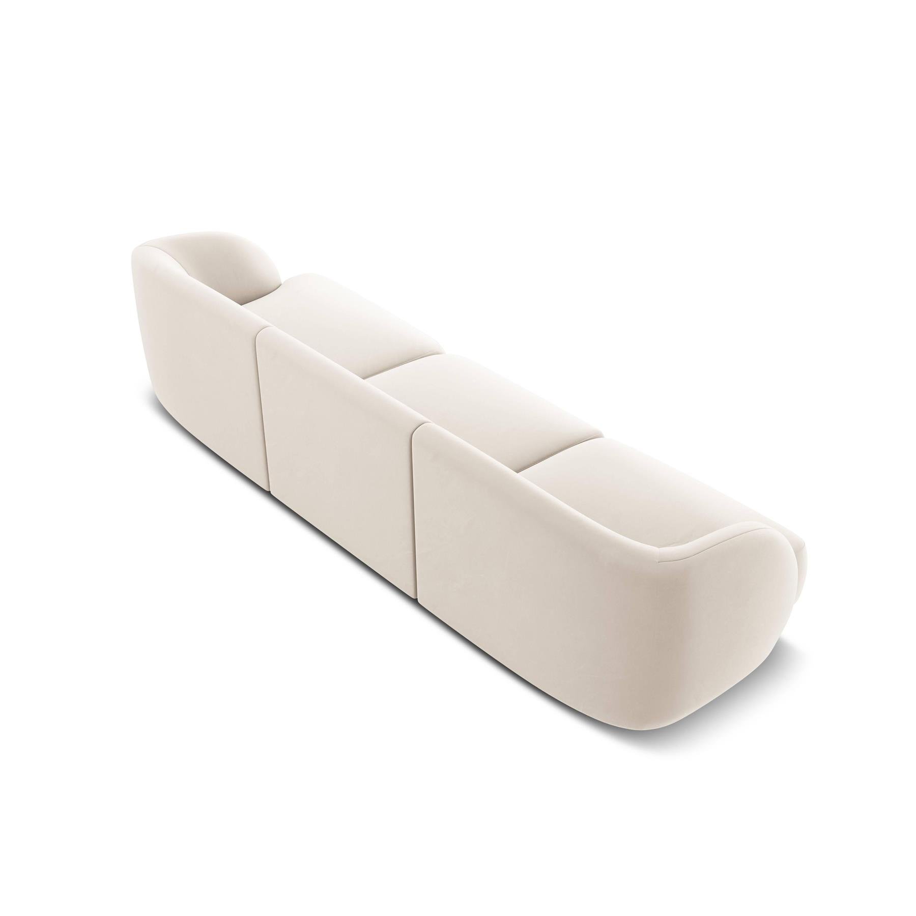 Micadoni Miley 3-zitsbank - Velvet - Crème