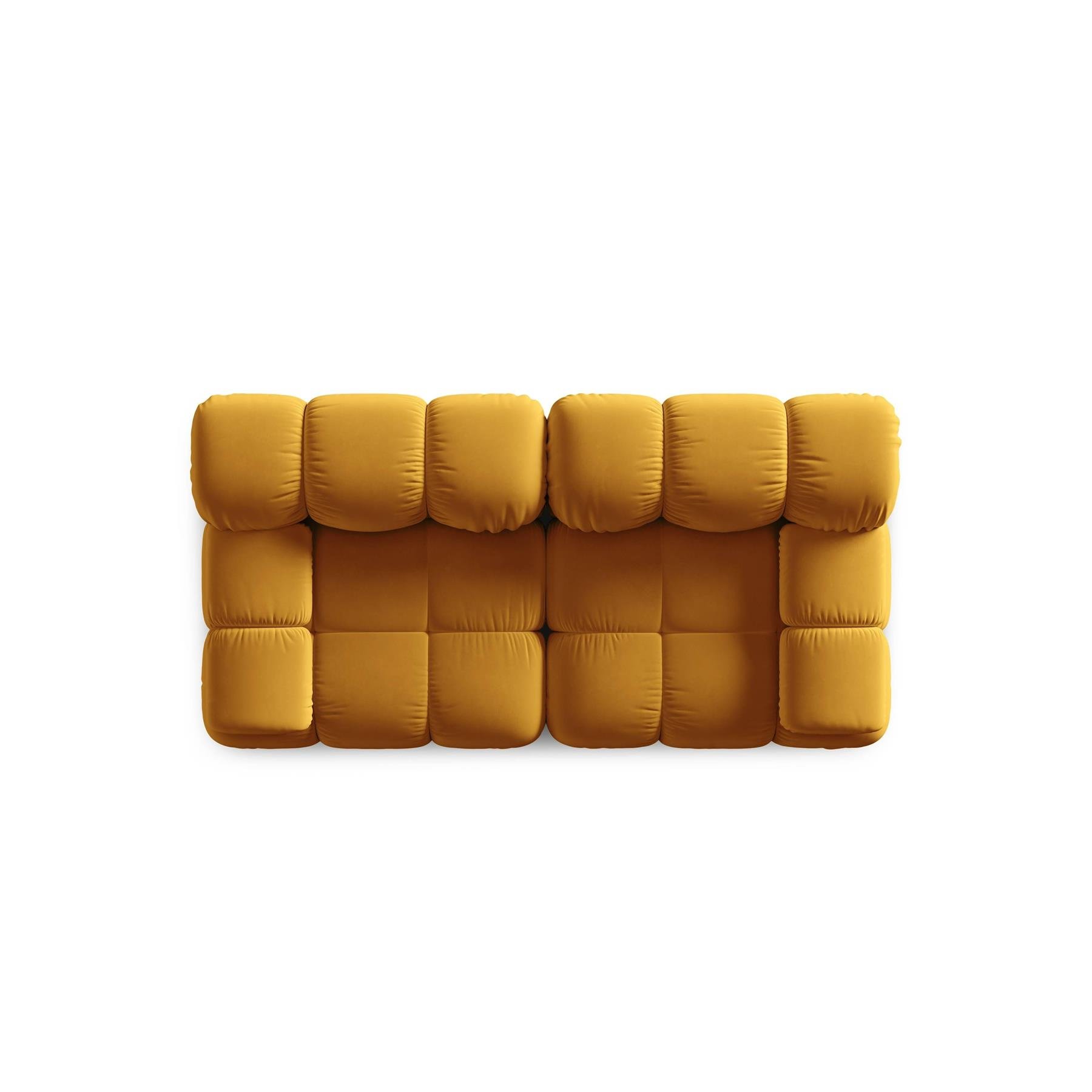 Milo Casa Tropea Modulaire 2-zitsbank - Okergeel