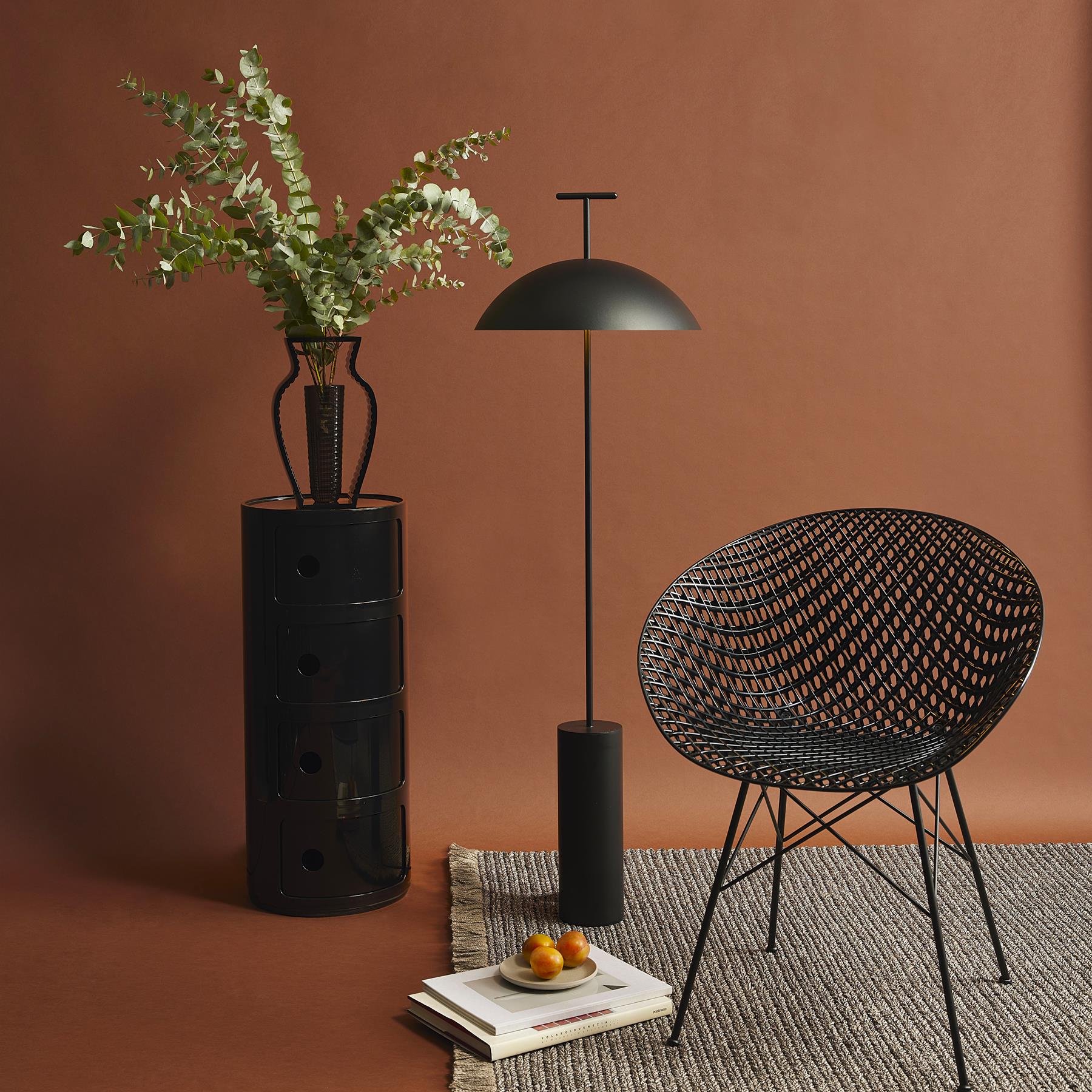 Kartell Geen-A Vloerlamp - Zwart