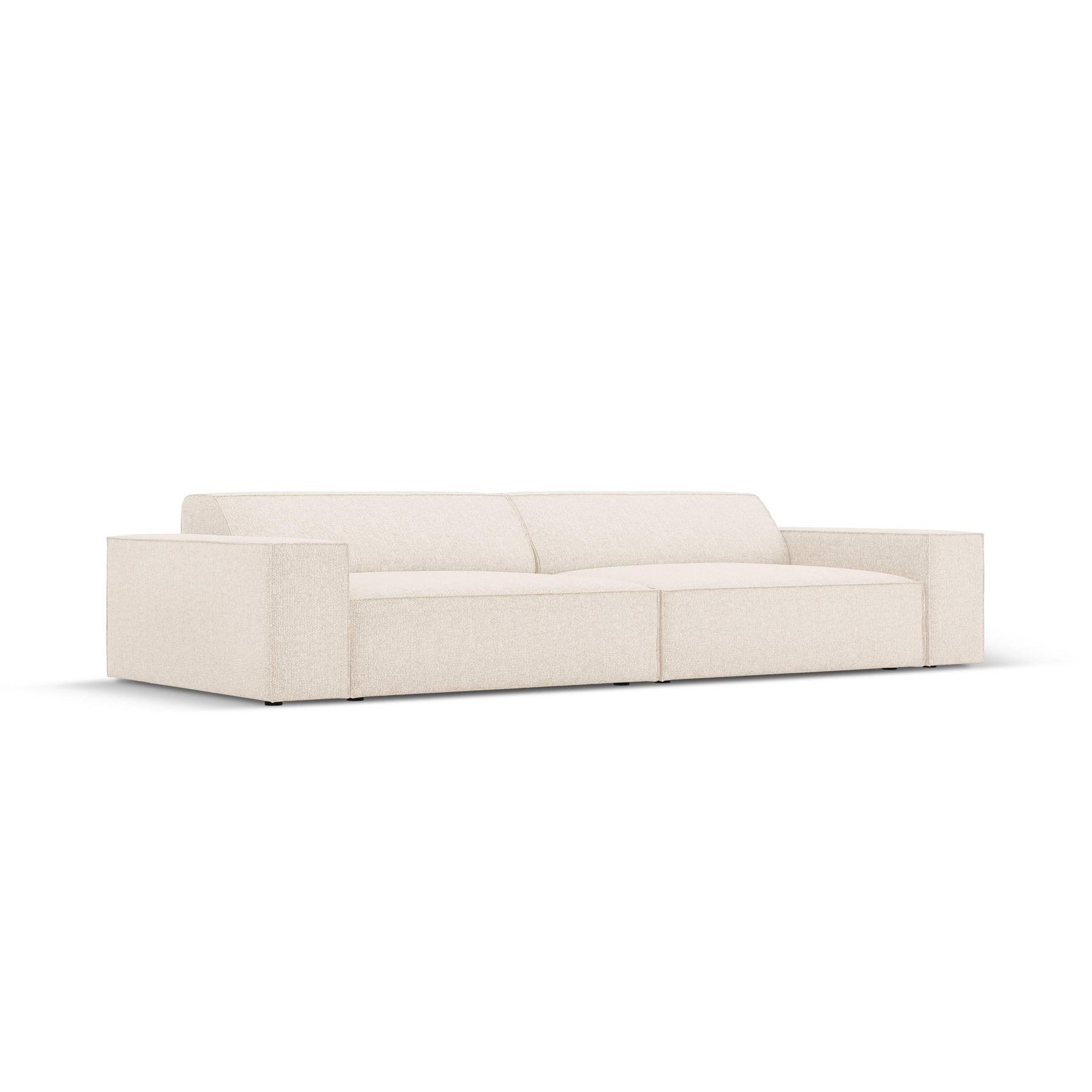Micadoni Jodie 4-zitsbank - Chenille - Crème