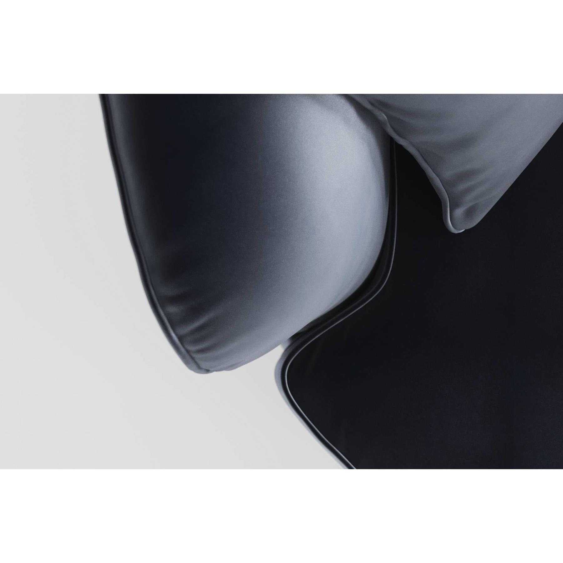 NADUVI Collection Vendôme Draaibare Fauteuil - Velvet - Marine Blauw
