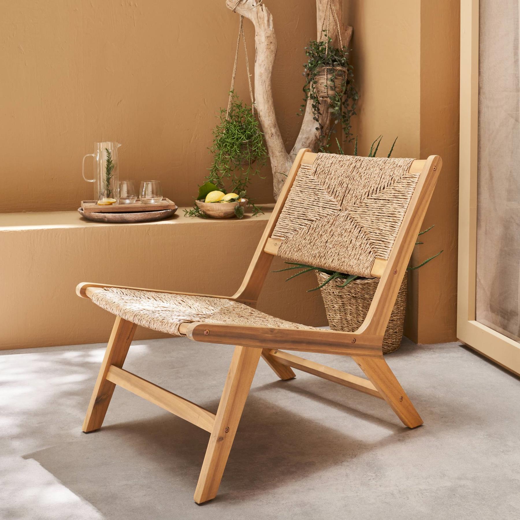 sweeek - Tuinfauteuil, B55 x D79 x H72 cm