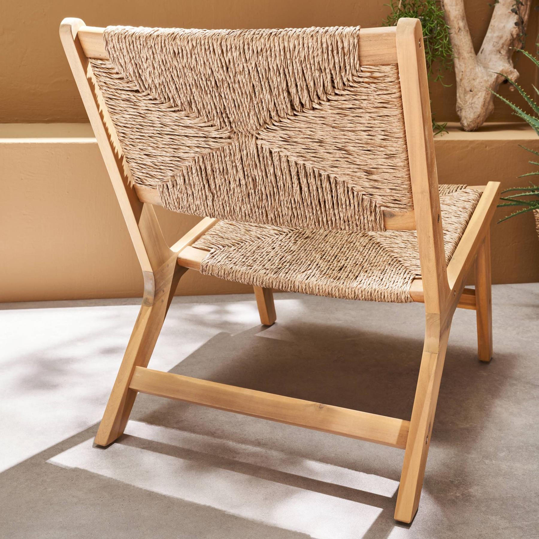 sweeek - Tuinfauteuil, B55 x D79 x H72 cm