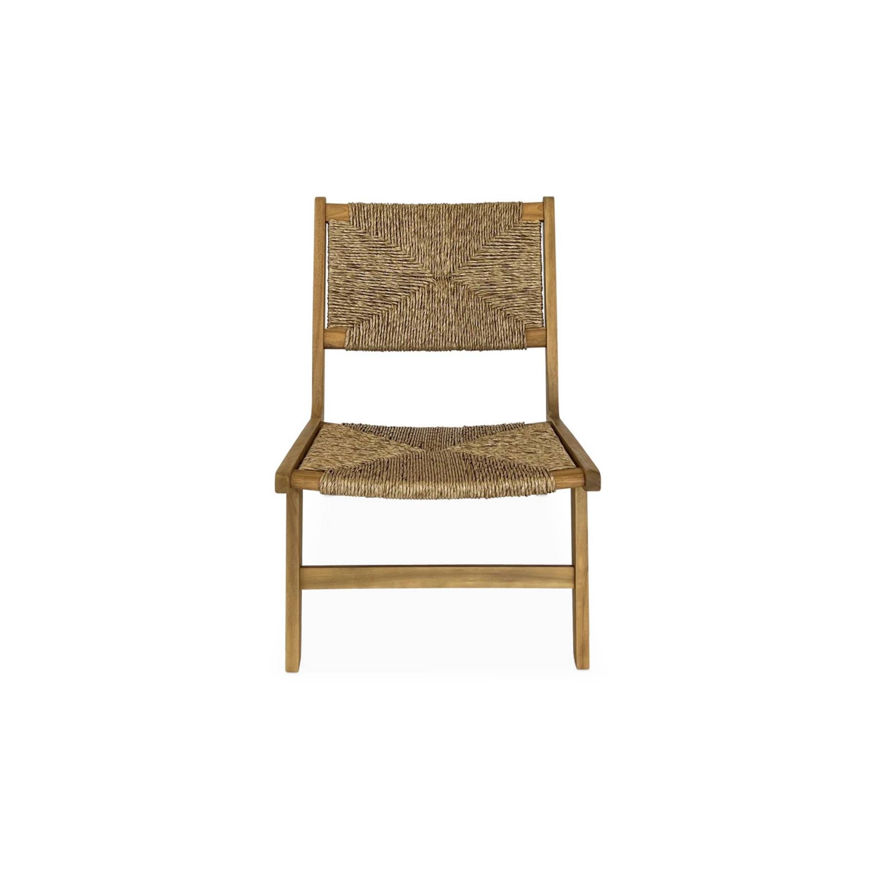 sweeek - Tuinfauteuil, B55 x D79 x H72 cm