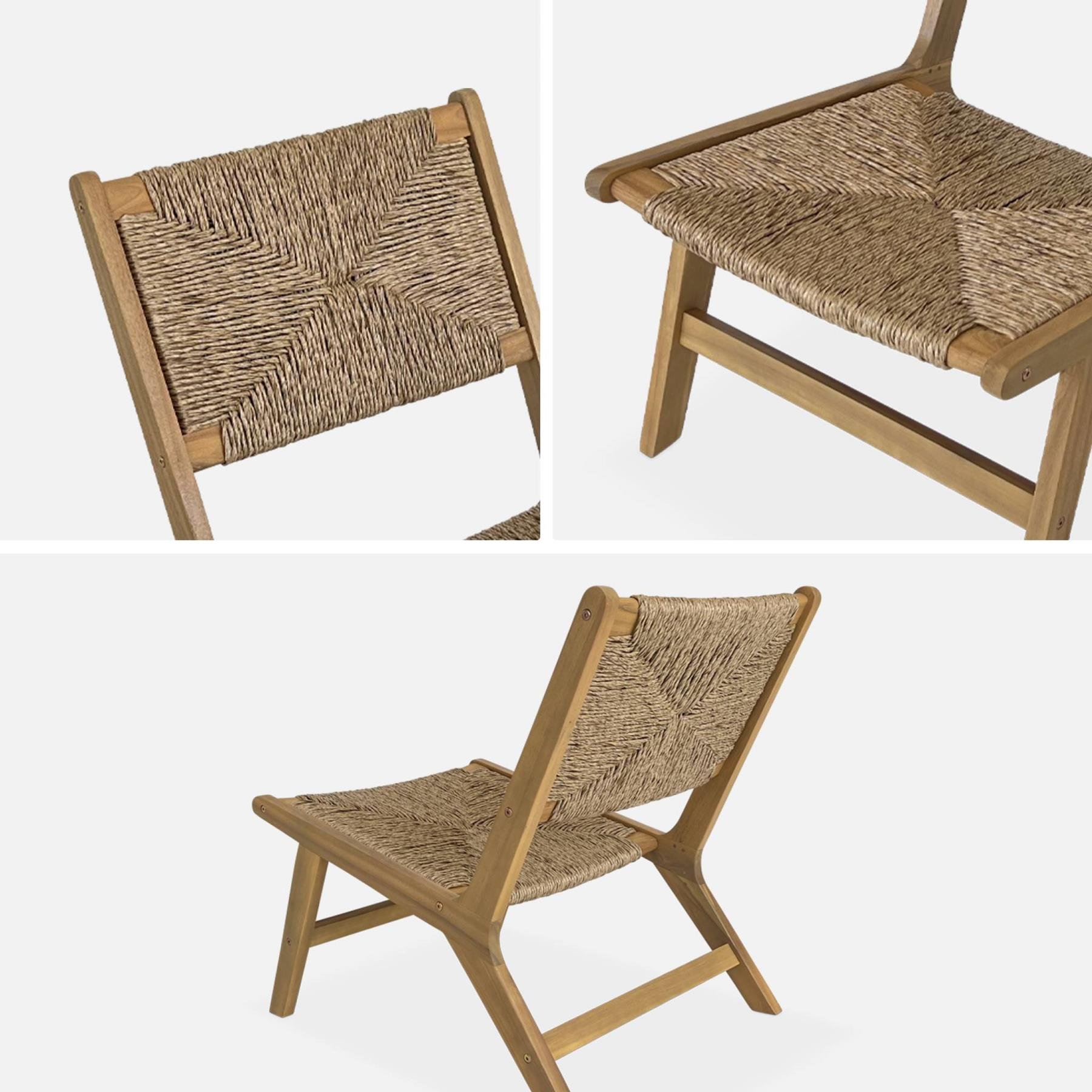 sweeek - Tuinfauteuil, B55 x D79 x H72 cm
