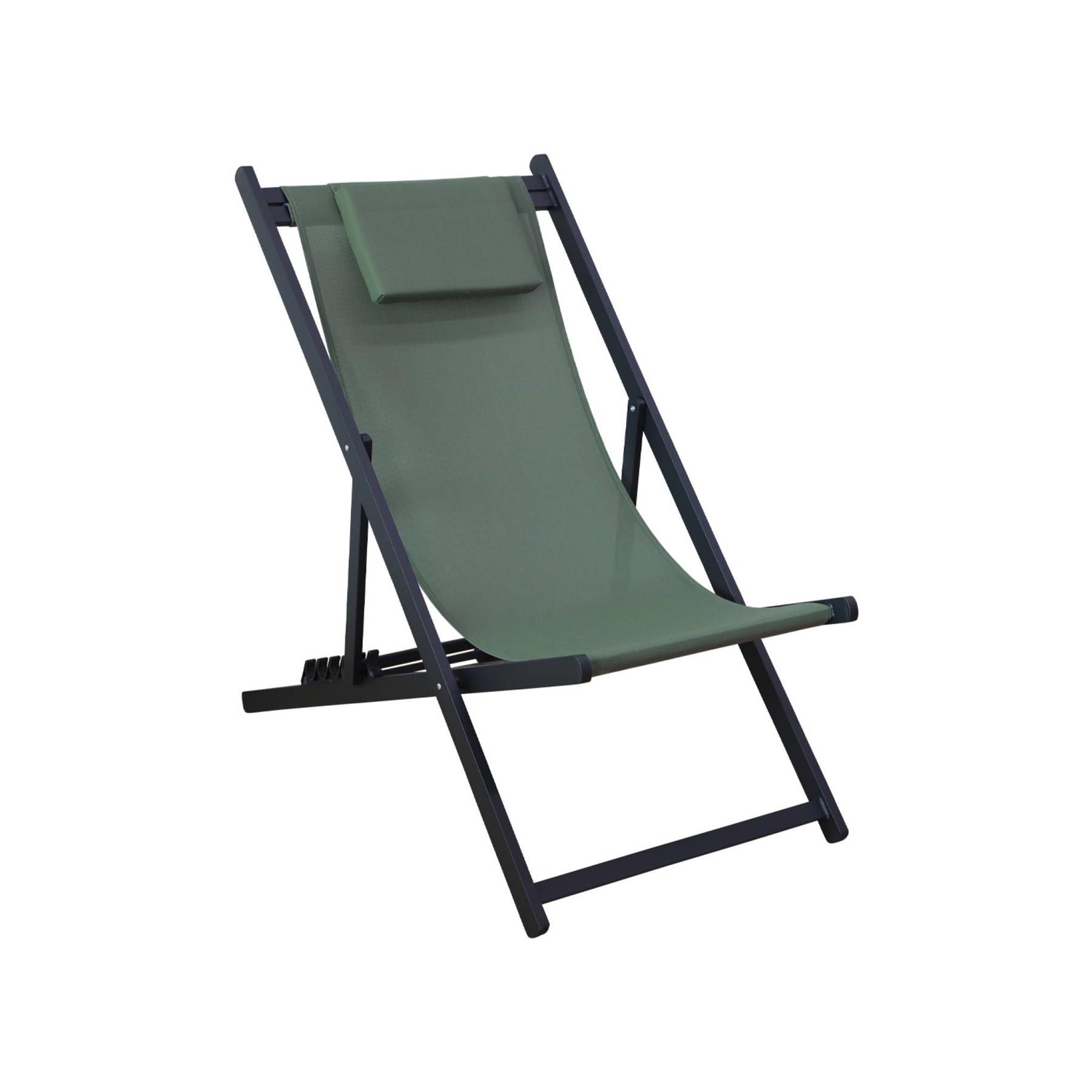 sweeek - Set van 2 aluminium strandstoelen