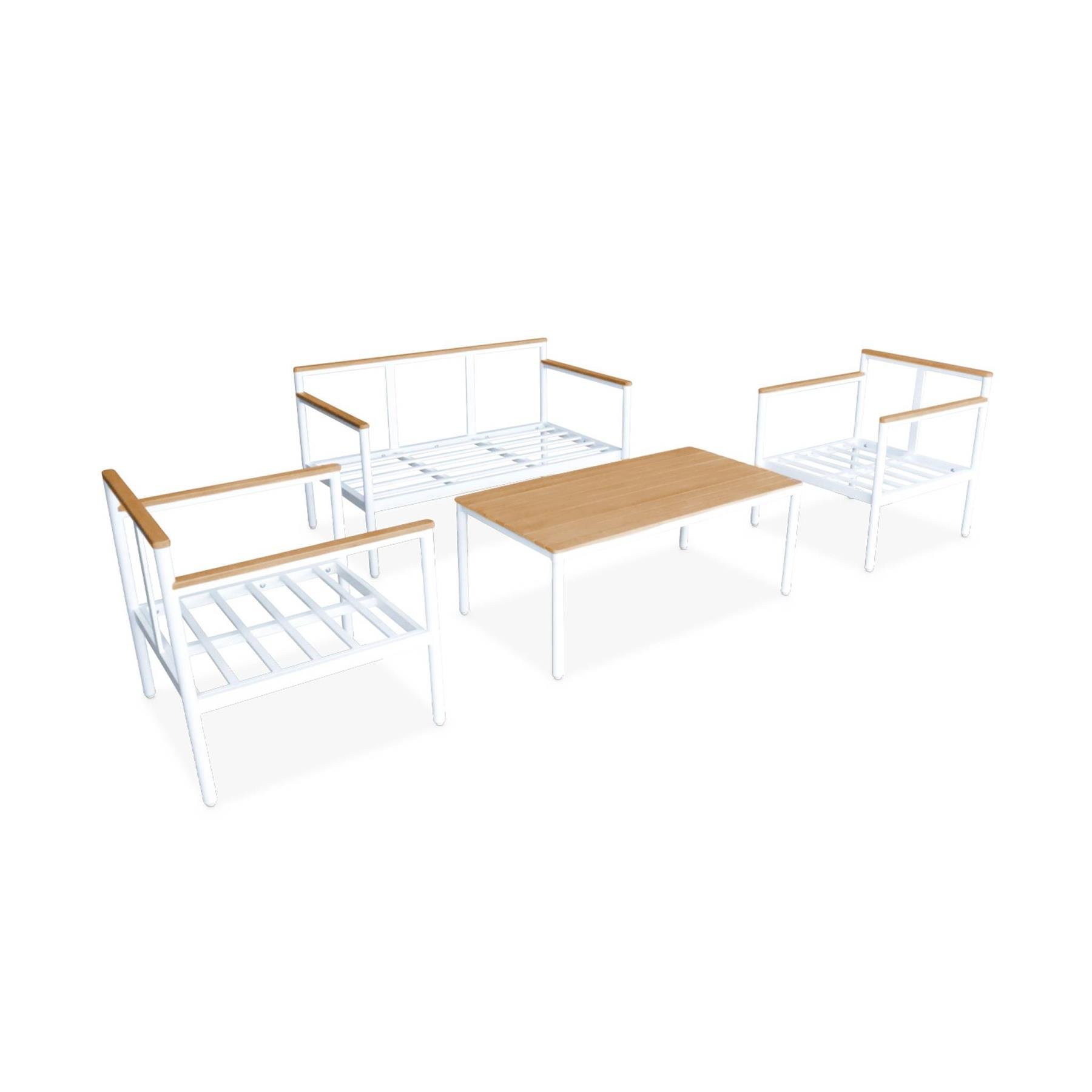 sweeek - Tuinmeubelset, 4-zits