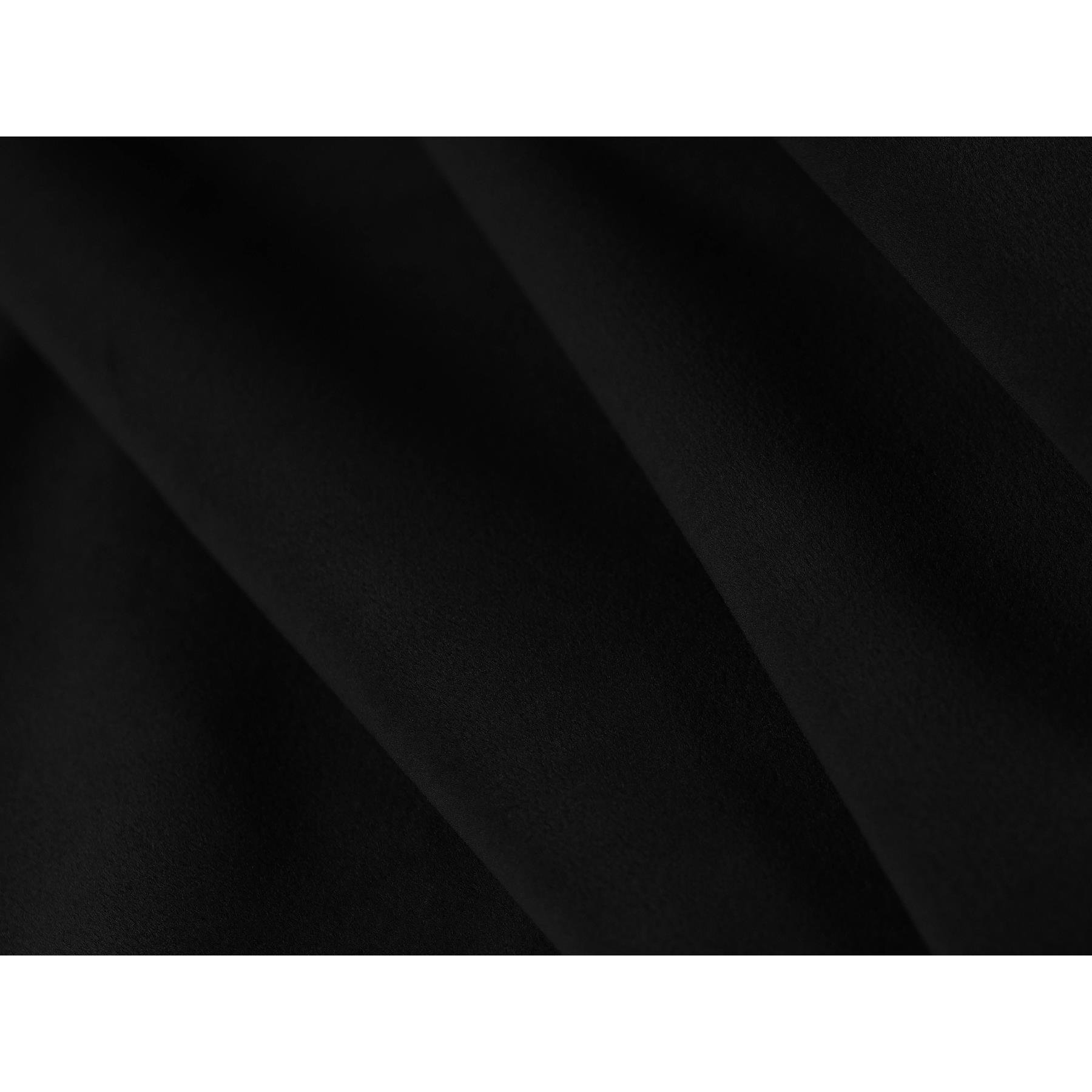 Cosmopolitan Design Chicago U-bank - Hoek Rechts - Velvet - Zwart