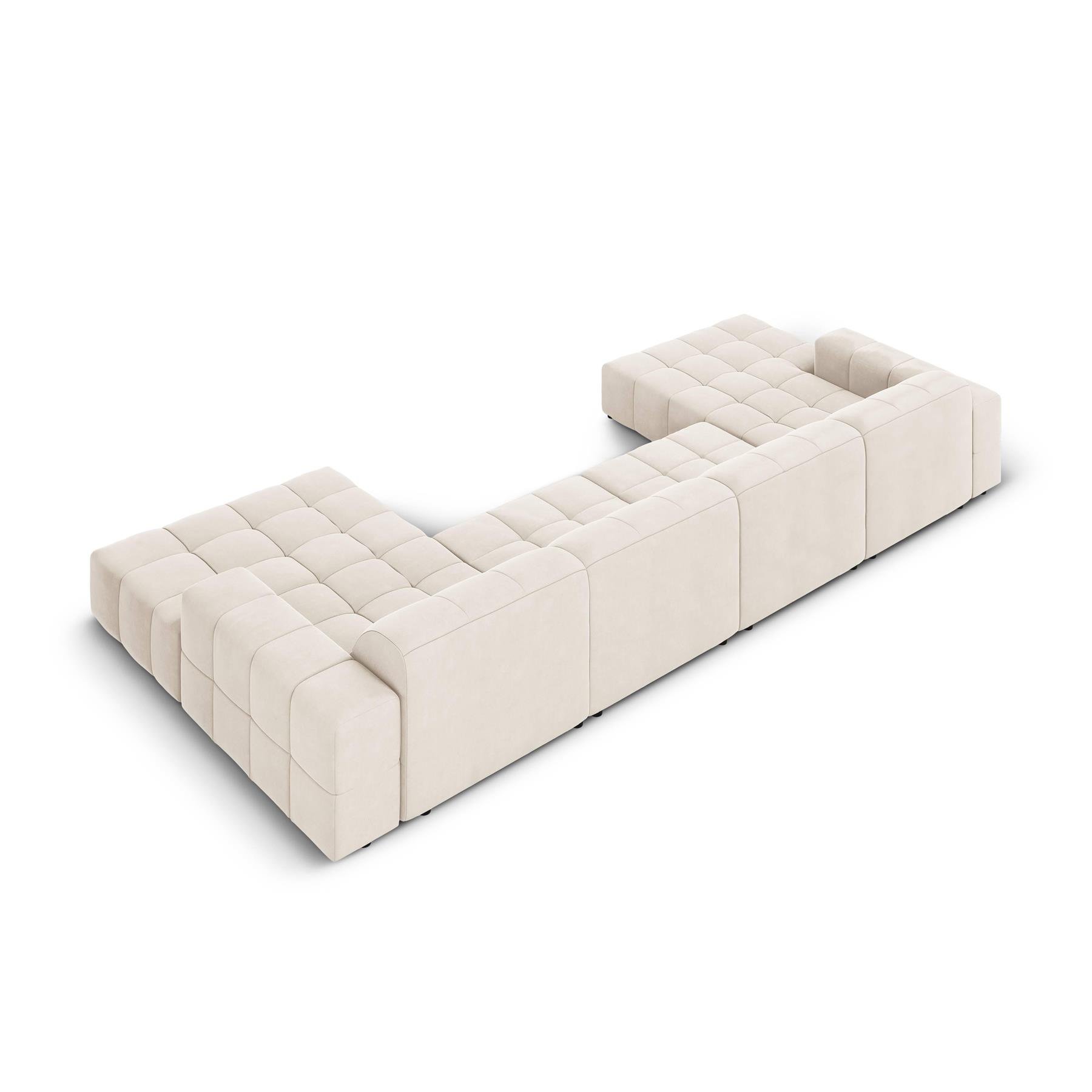 Cosmopolitan Design Chicago U-bank - Velvet - Crème