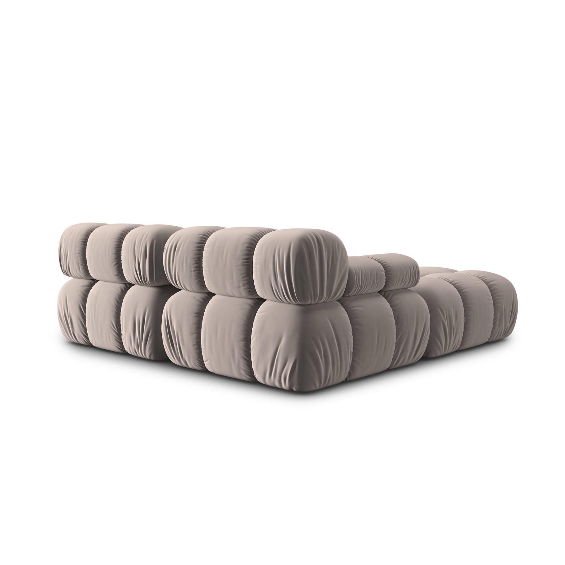 Milo Casa Tropea Modulaire 2-zitsbank met Hocker - Beige