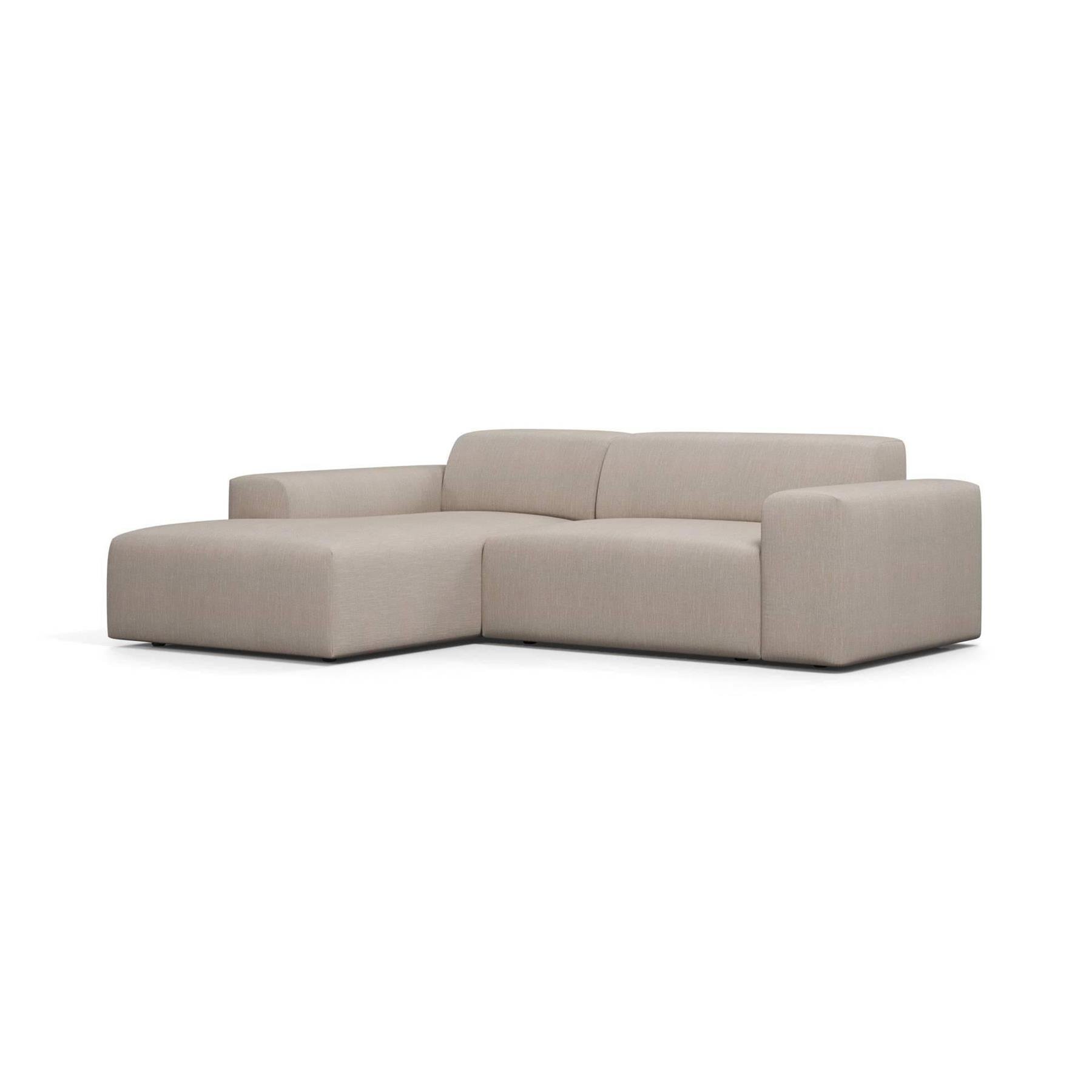 NADUVI Collection Nina Hoekbank Links - Linnen - Beige