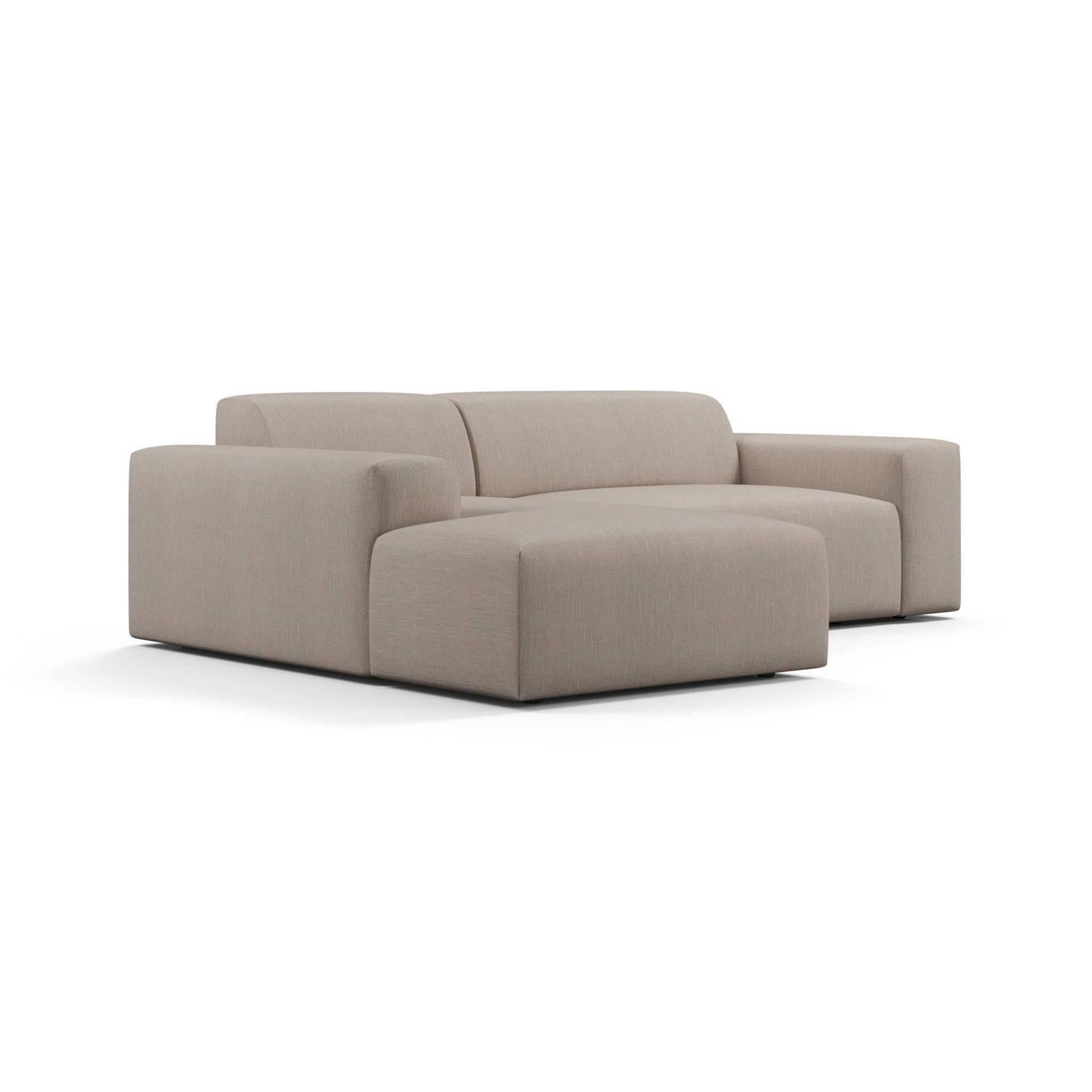 NADUVI Collection Nina Hoekbank Links - Linnen - Beige