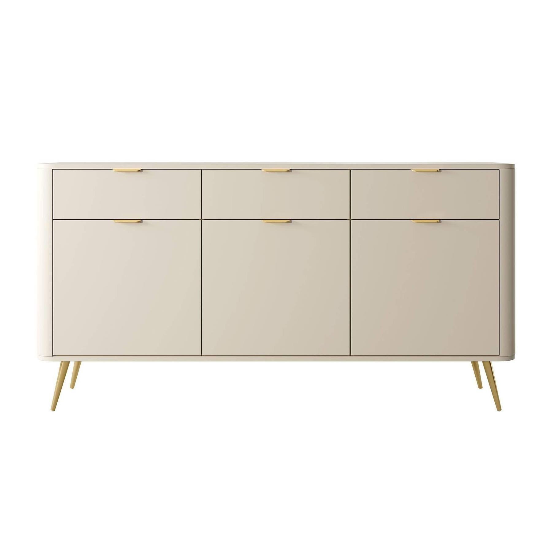 NADUVI Collection Dressoir Olivia 3 deurs 3 lades