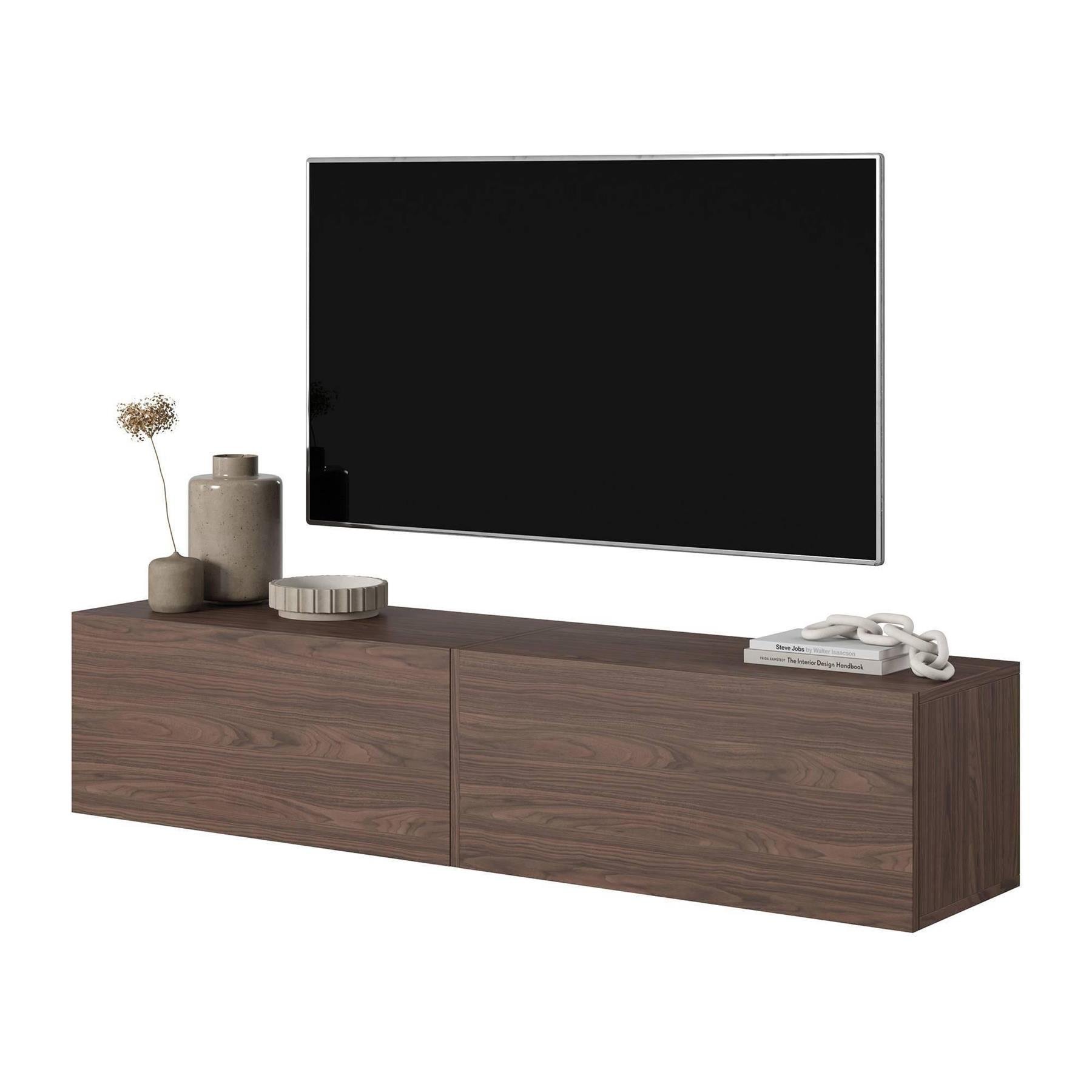 NADUVI Collection Emma Tv-meubel - B 140 cm - Walnoot