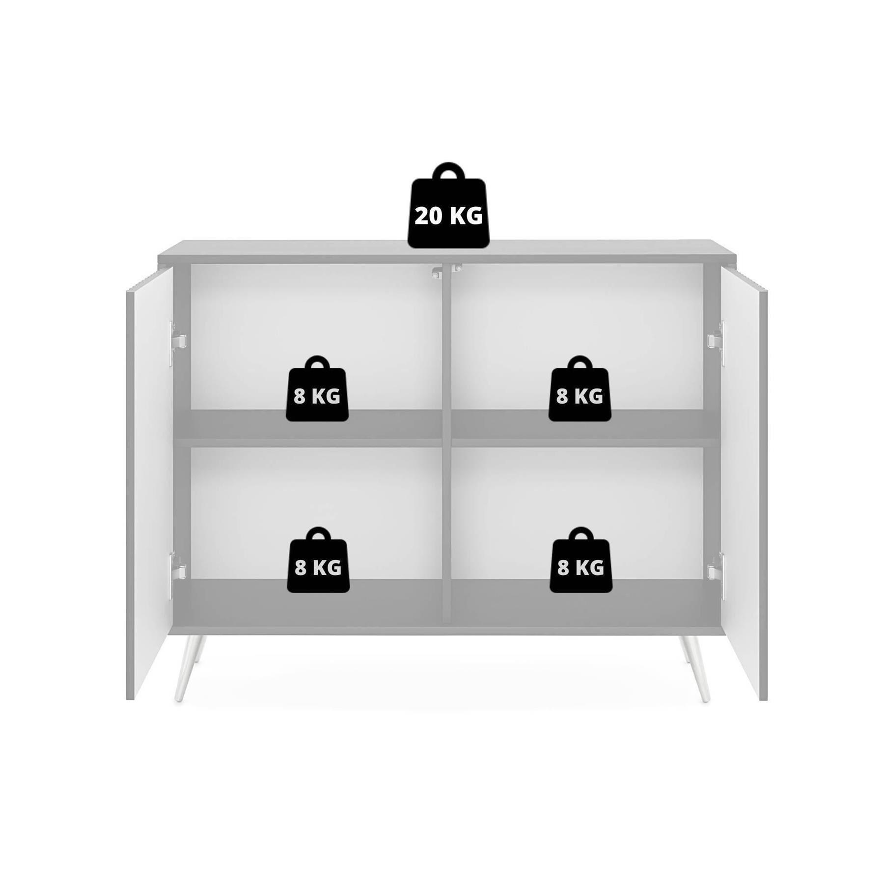 NADUVI Collection Dressoir Giulia 2 deur