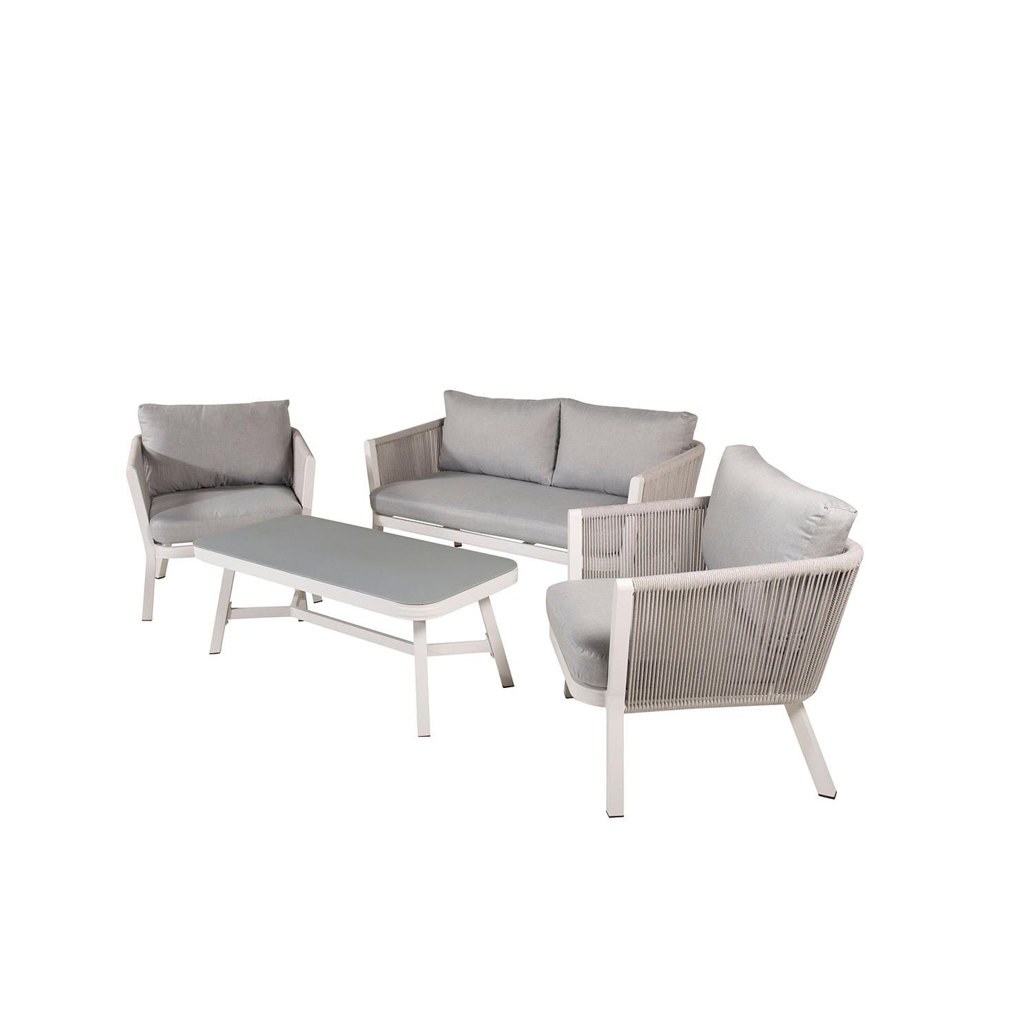 Rebellenclub Amary Loungeset - Wit