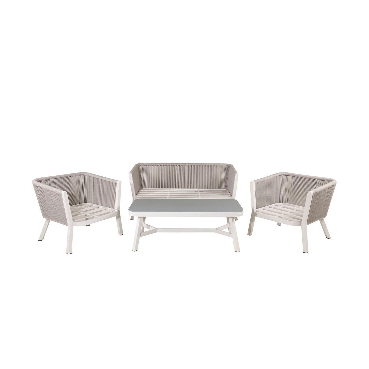 Rebellenclub Amary Loungeset - Wit