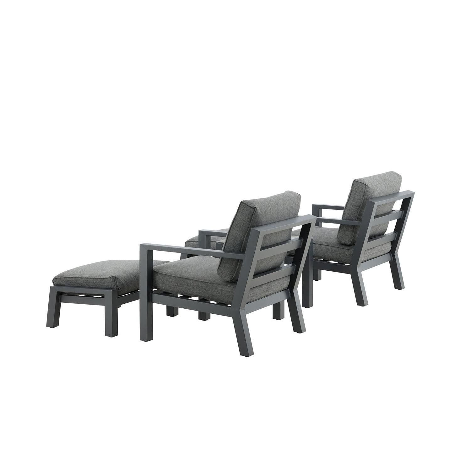 Rebellenclub Lilium Loungeset - Zwart