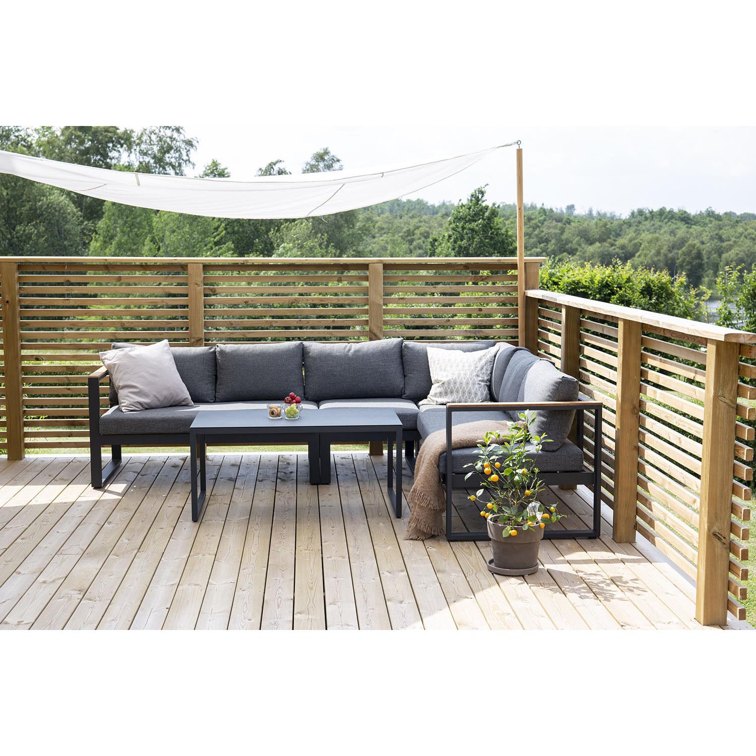 Rebellenclub Oasis Hoekloungeset - Grijs