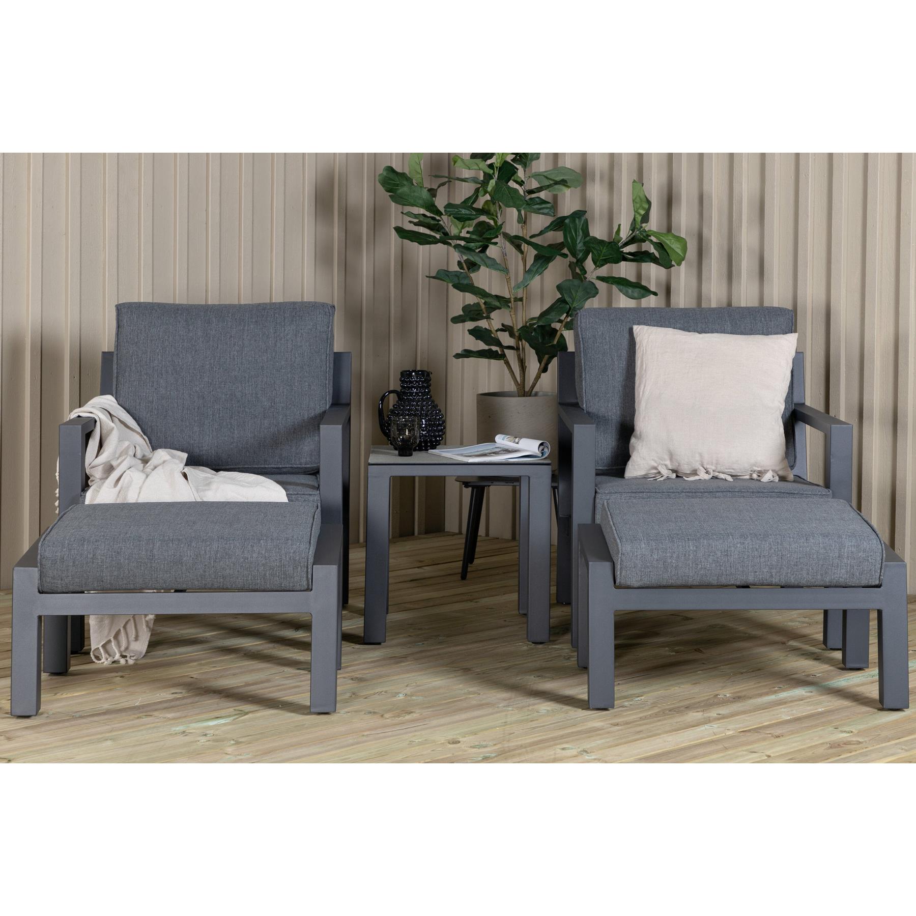 Rebellenclub Lilium Loungeset - Zwart