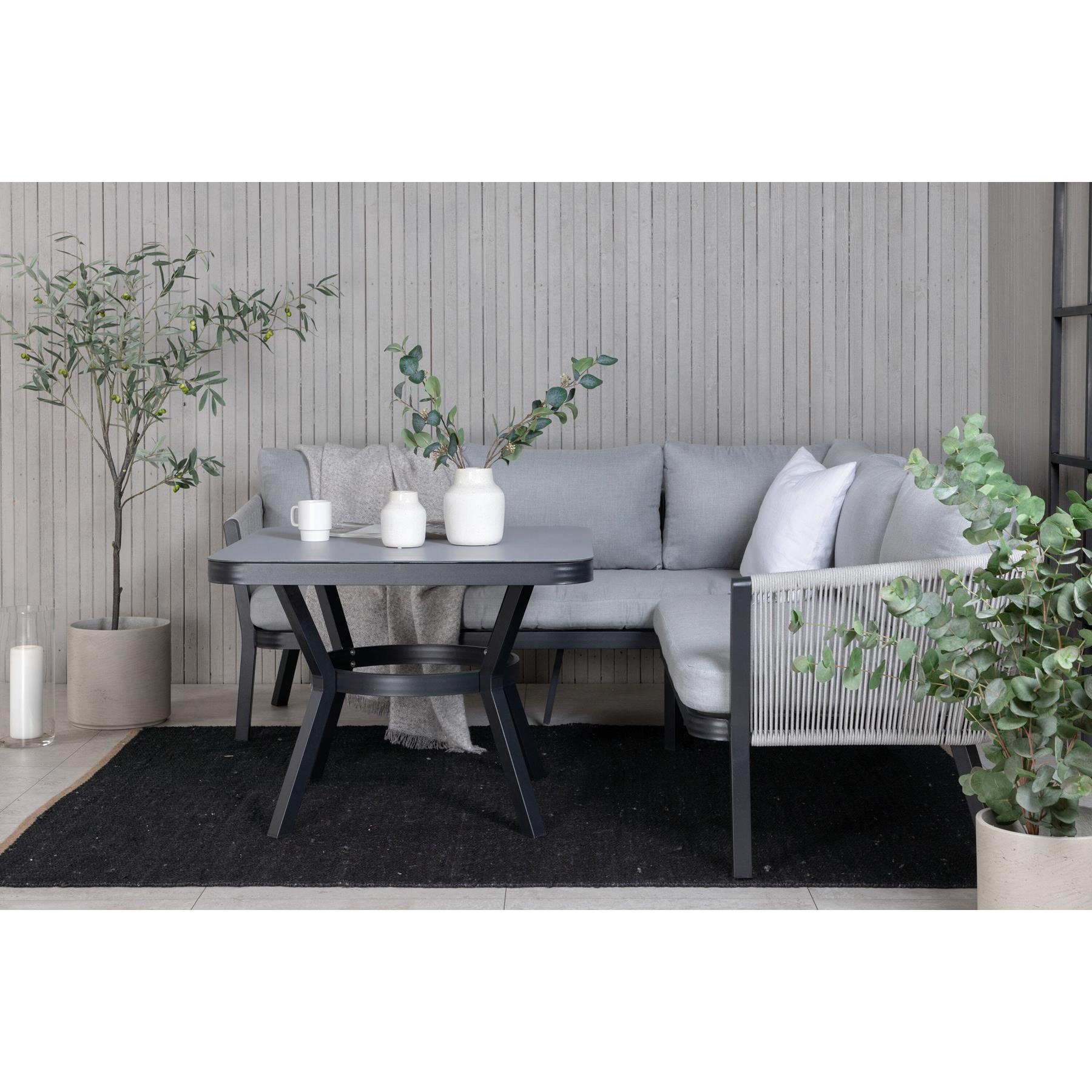 Rebellenclub Amary Hoekloungeset - Zwart