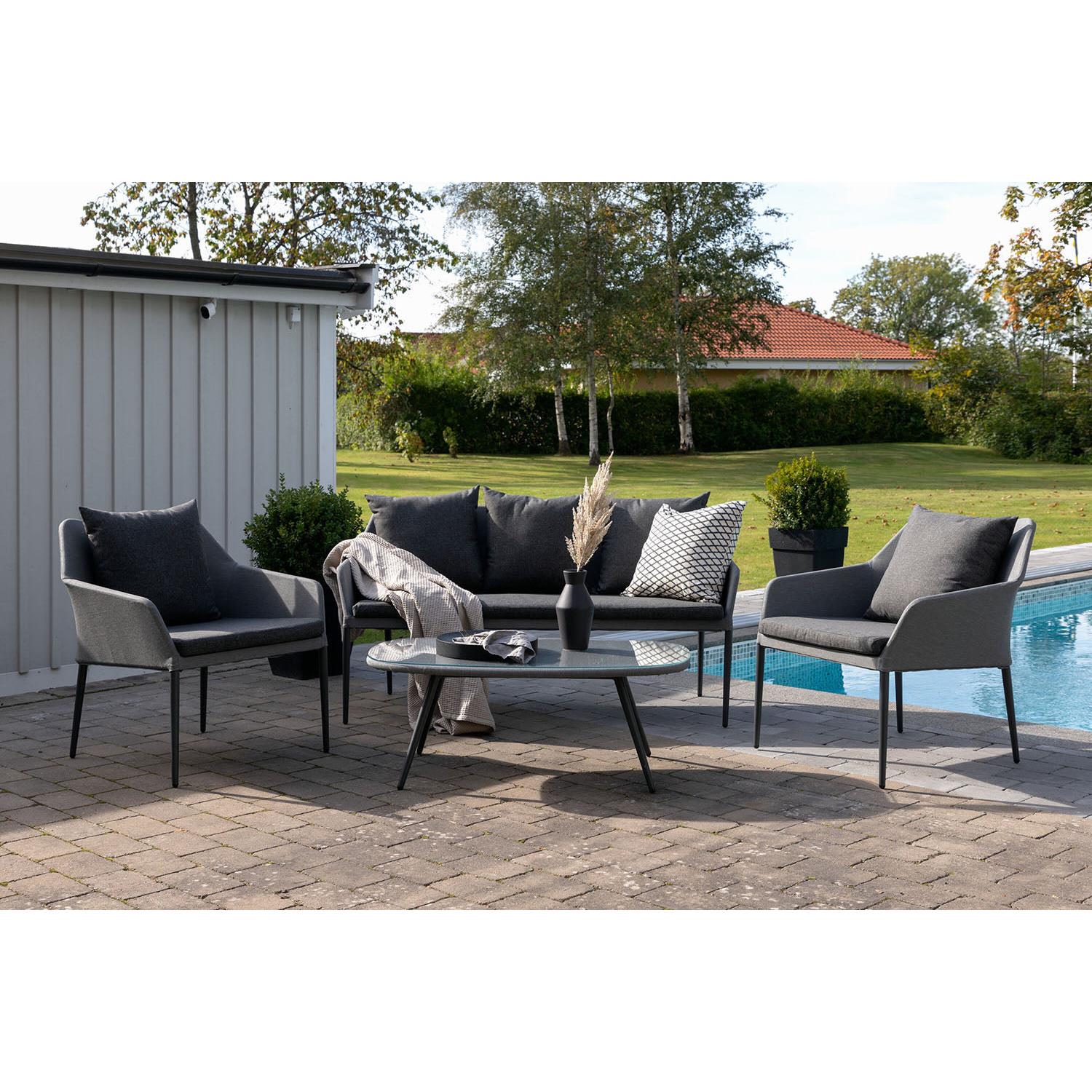 Rebellenclub Haze Loungeset - Grijs Zwart