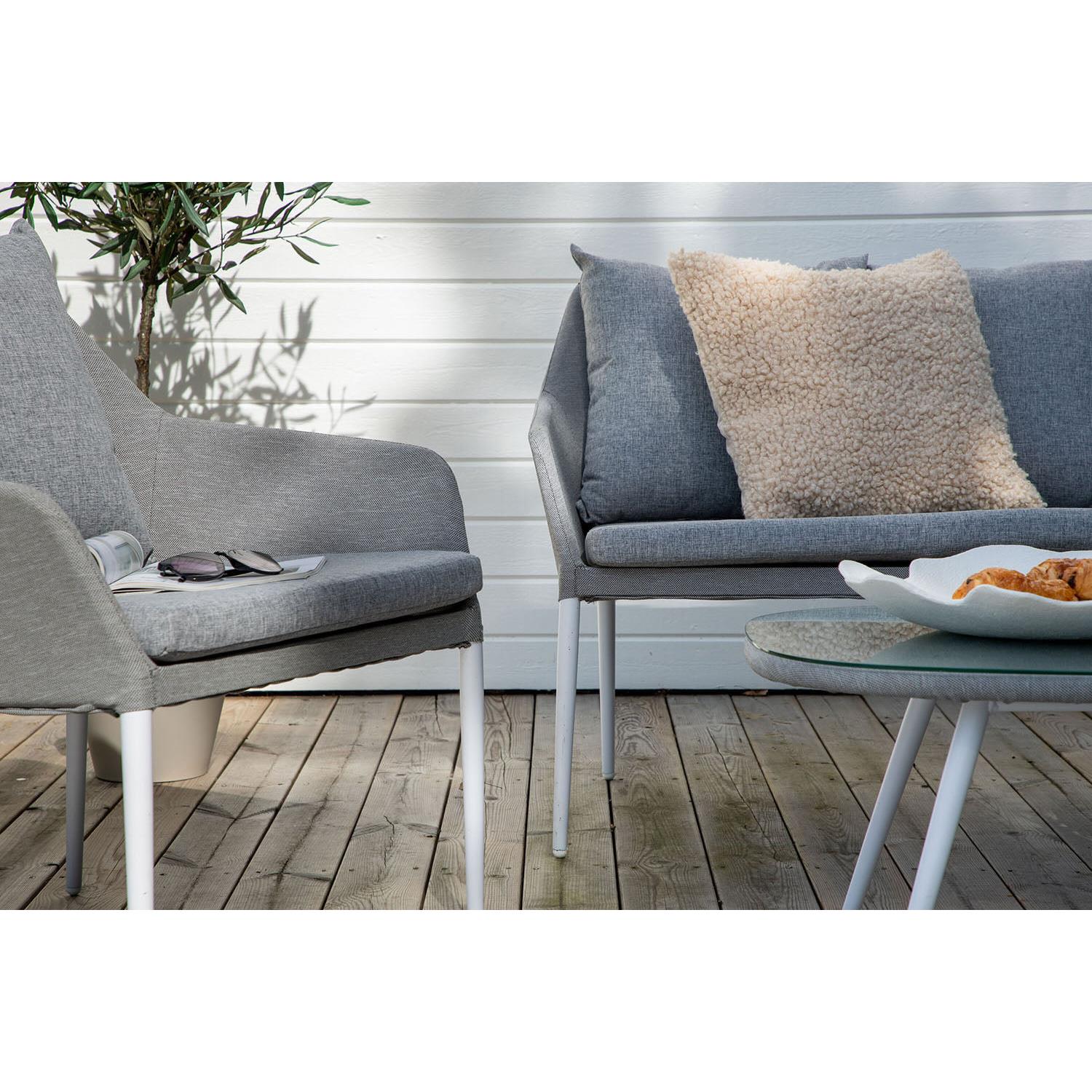 Rebellenclub Haze Loungeset - Wit Grijs