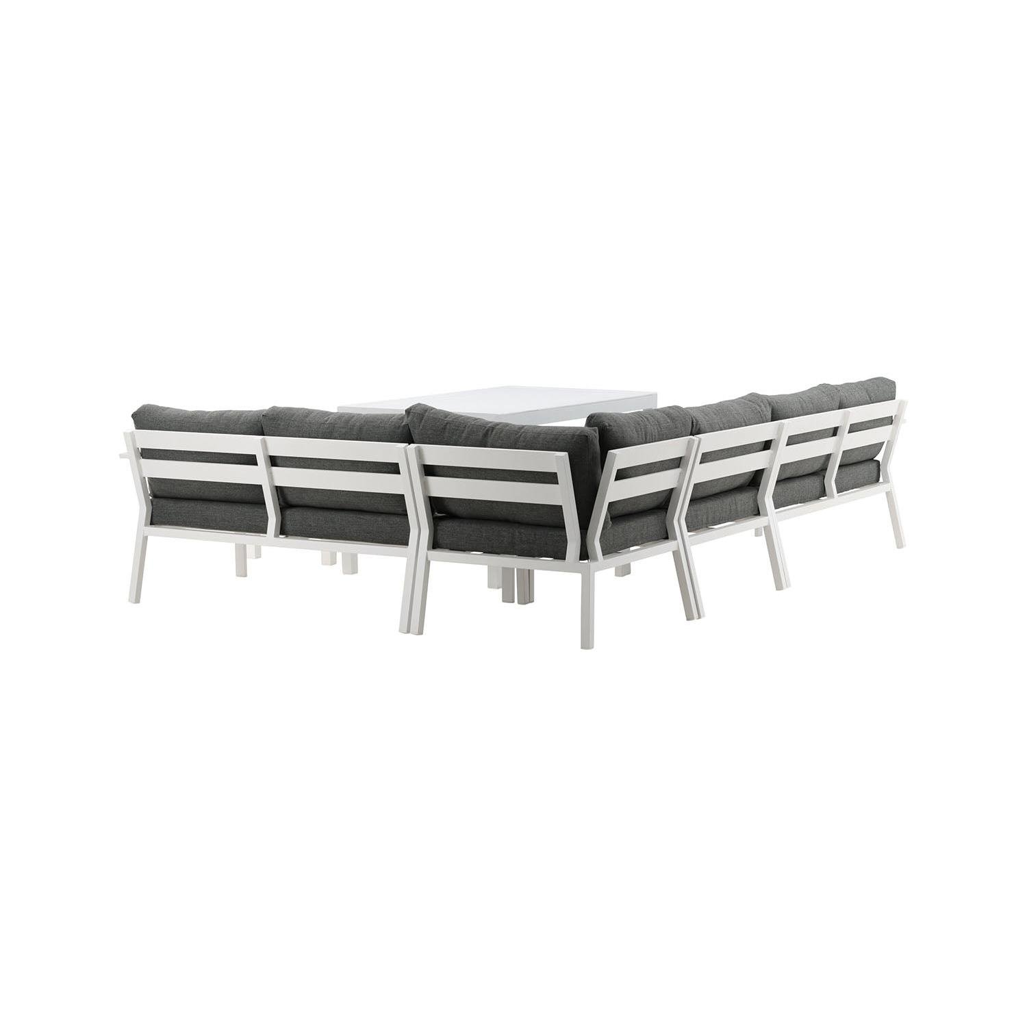 Rebellenclub Dalia Hoekloungeset - Wit
