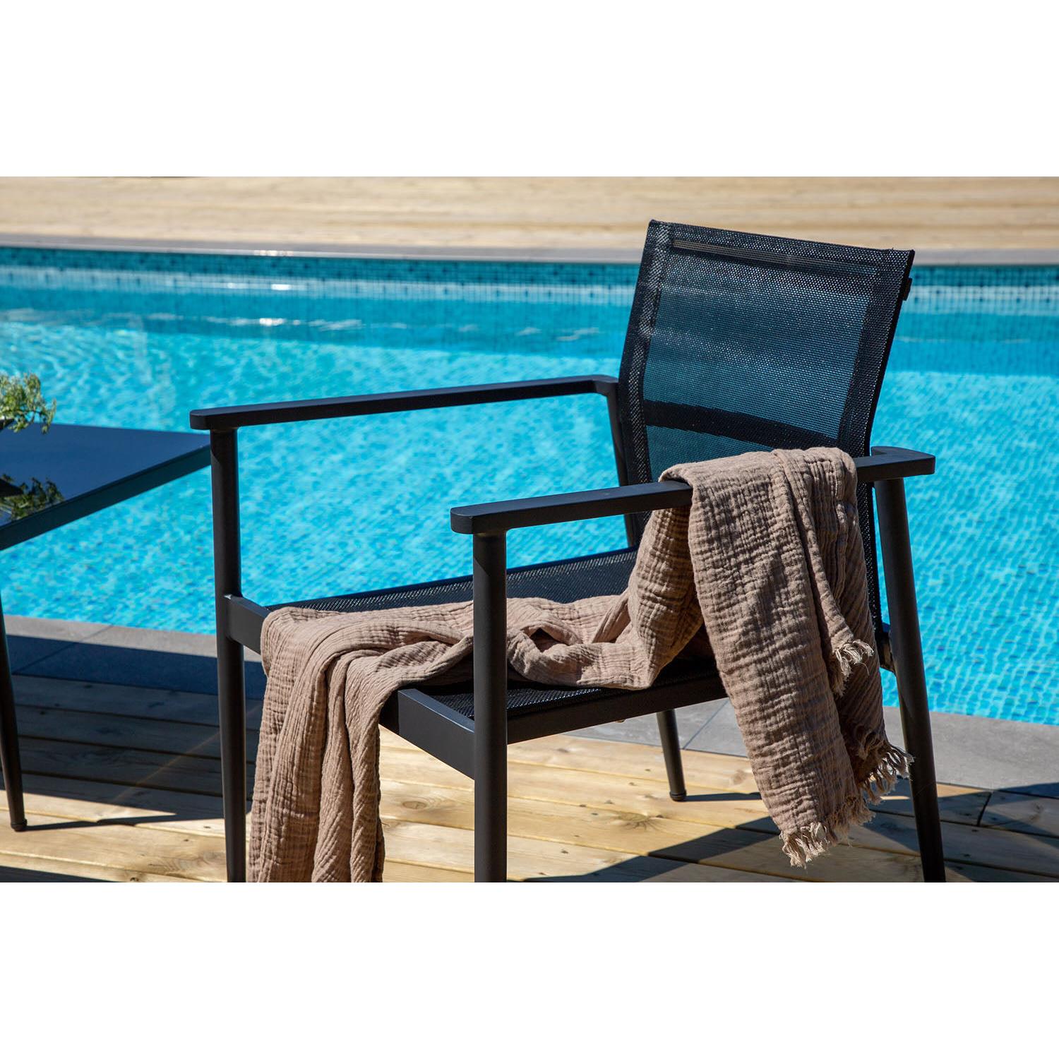 Rebellenclub Solis Loungeset - Zwart