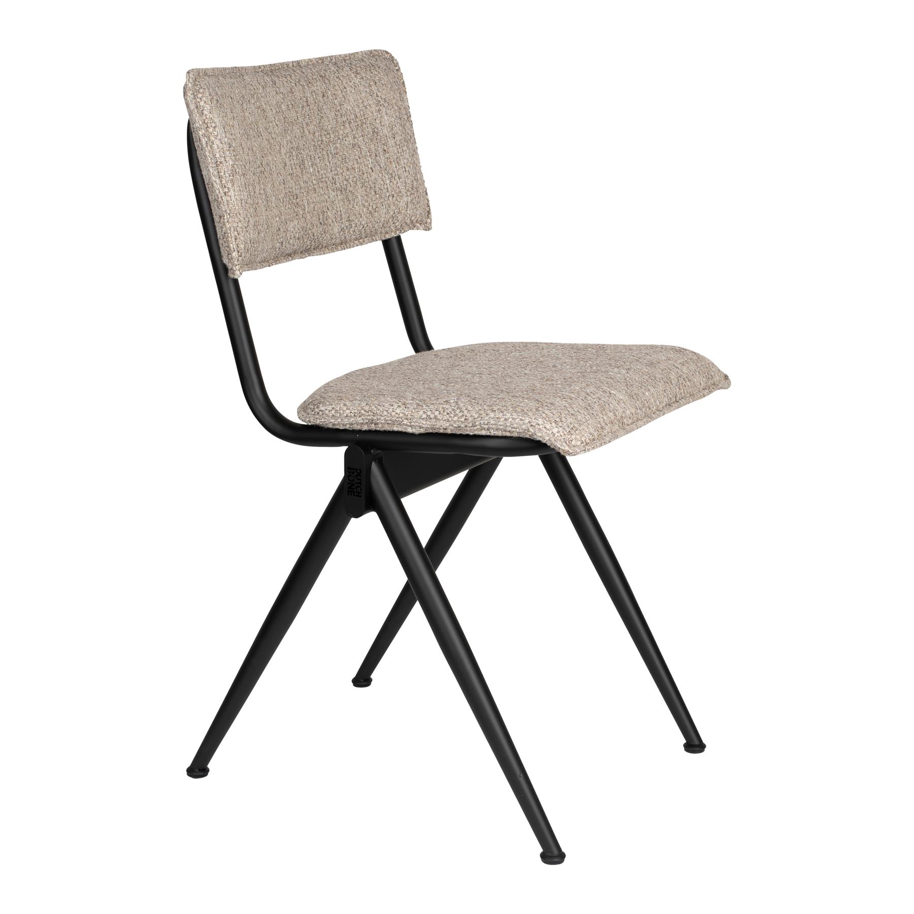 Dutchbone New Willow Eetkamerstoel - Rough Sand