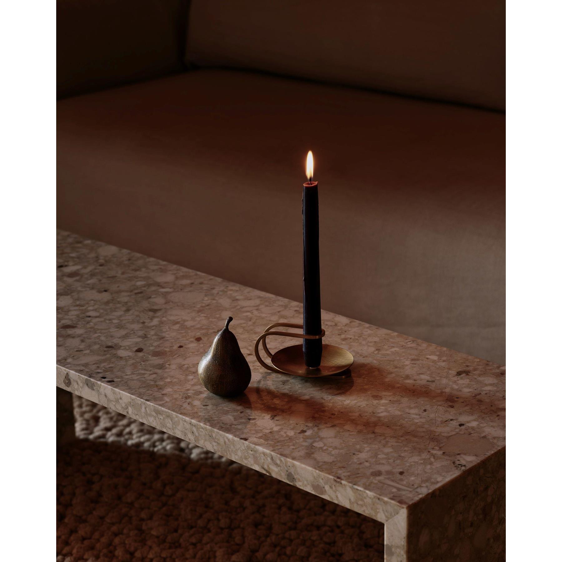 Audo Copenhagen Plinth Bridge salontafel wit Carrara marmer