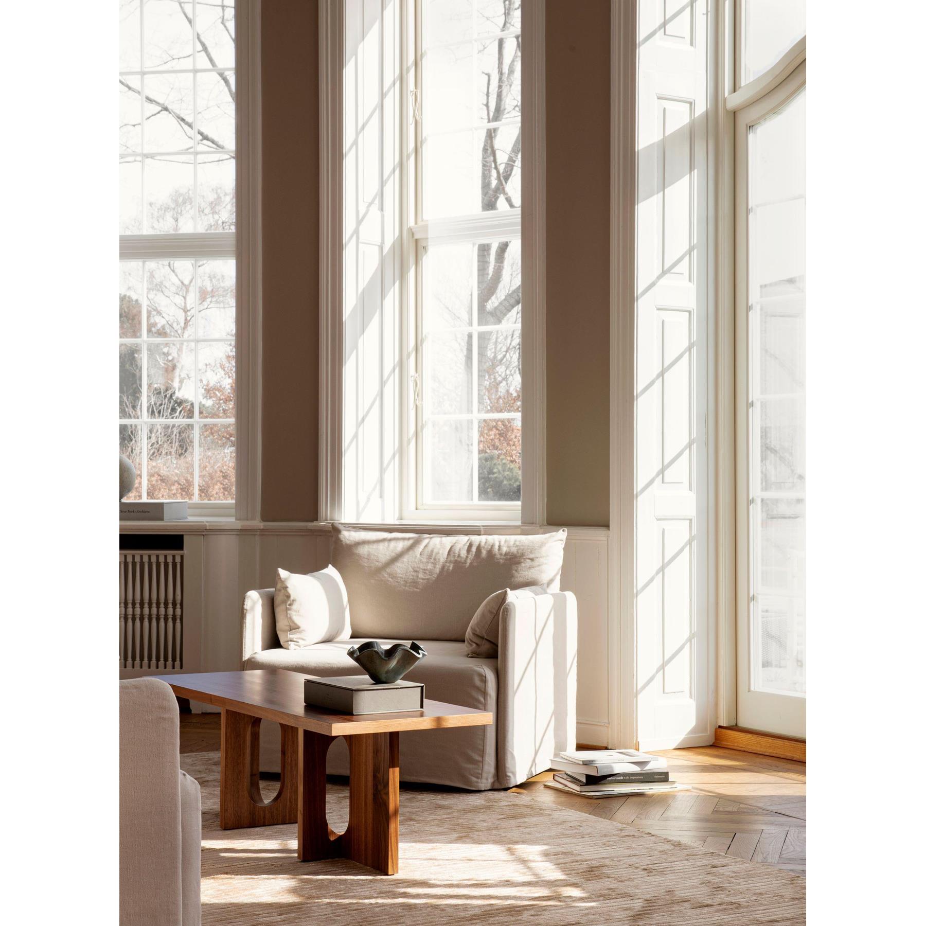 Audo Copenhagen Androgyne salontafel 120x45 naturel eiken