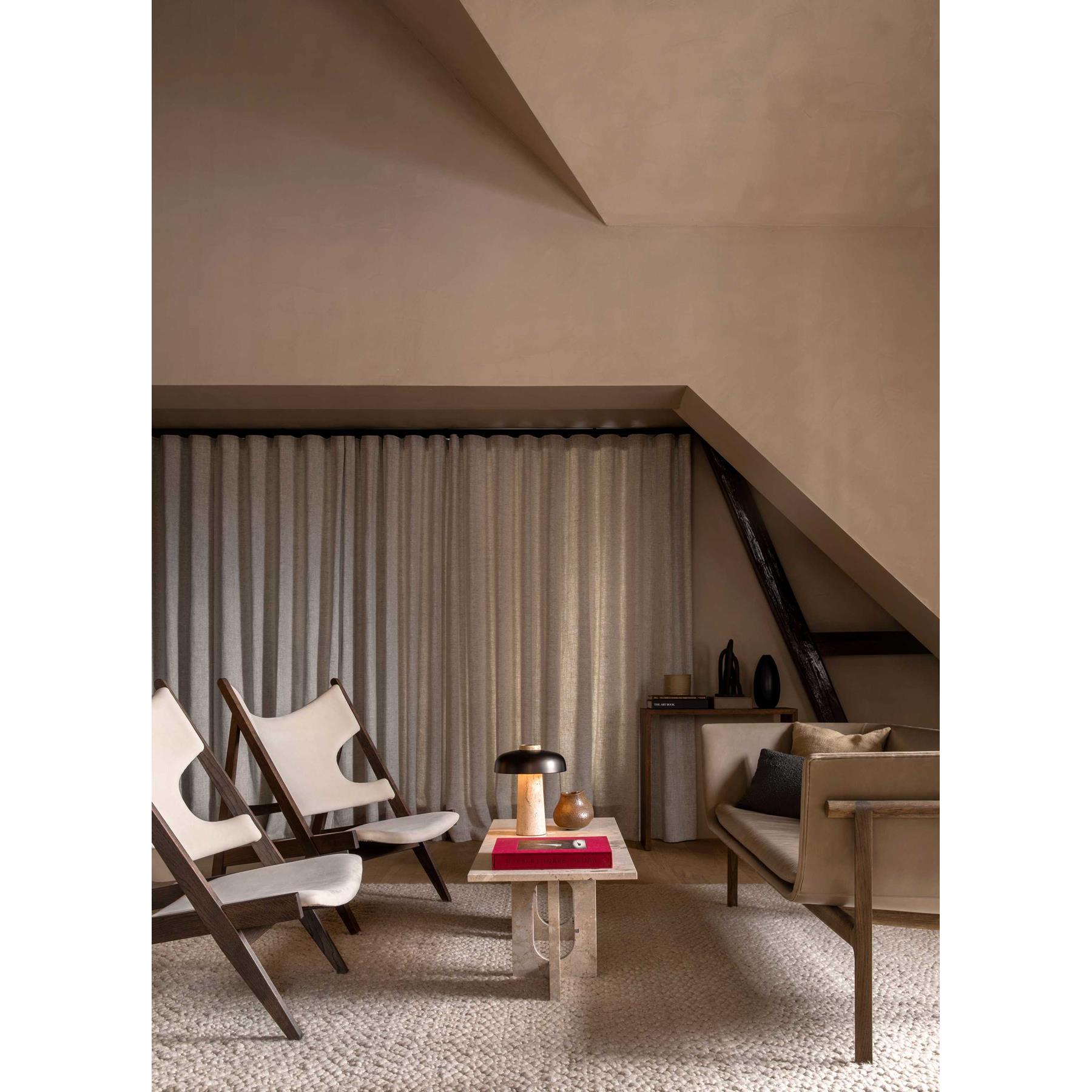 Audo Copenhagen Androgyne salontafel 120x45 naturel eiken