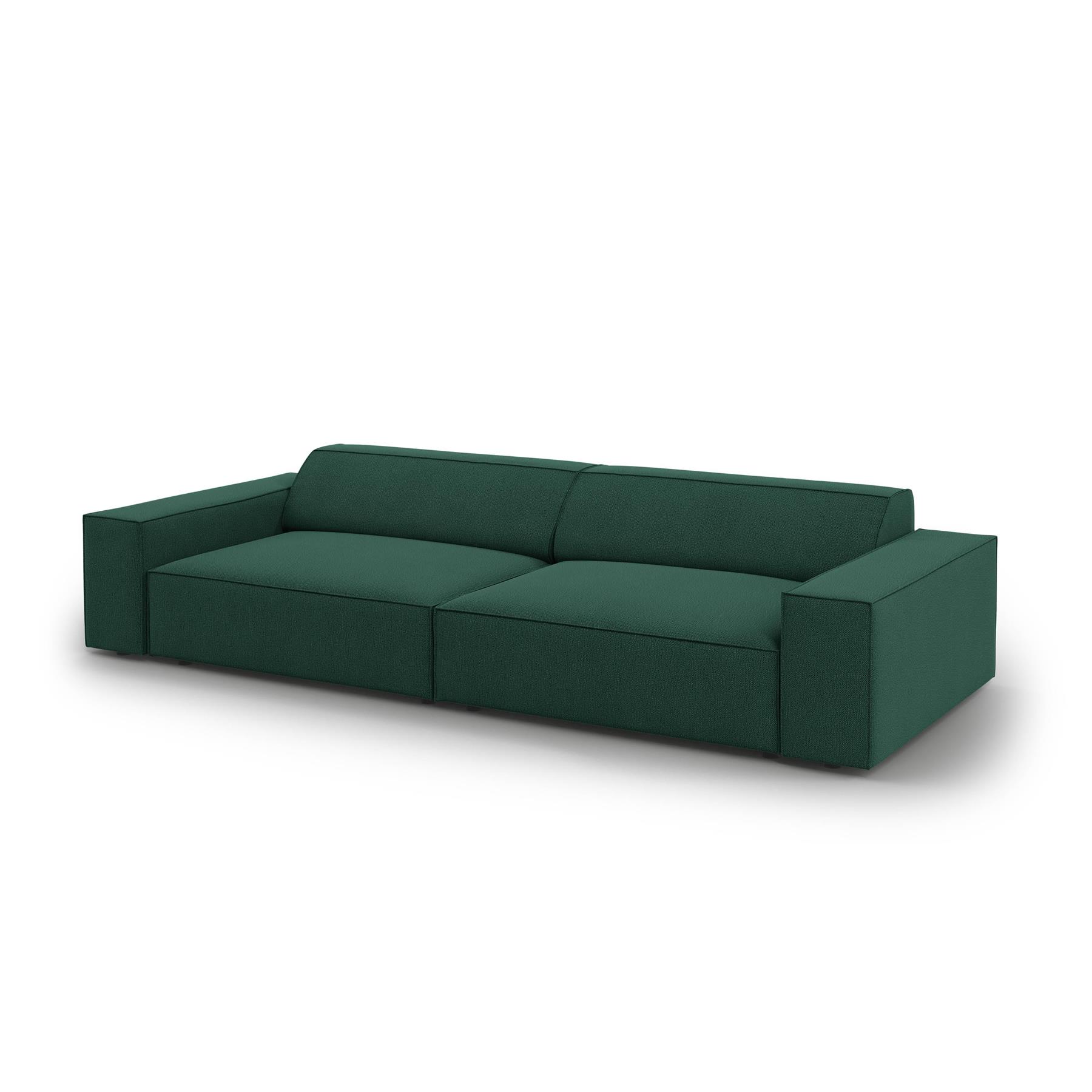 Micadoni Jodie 4-zitsbank - Geweven - Groen