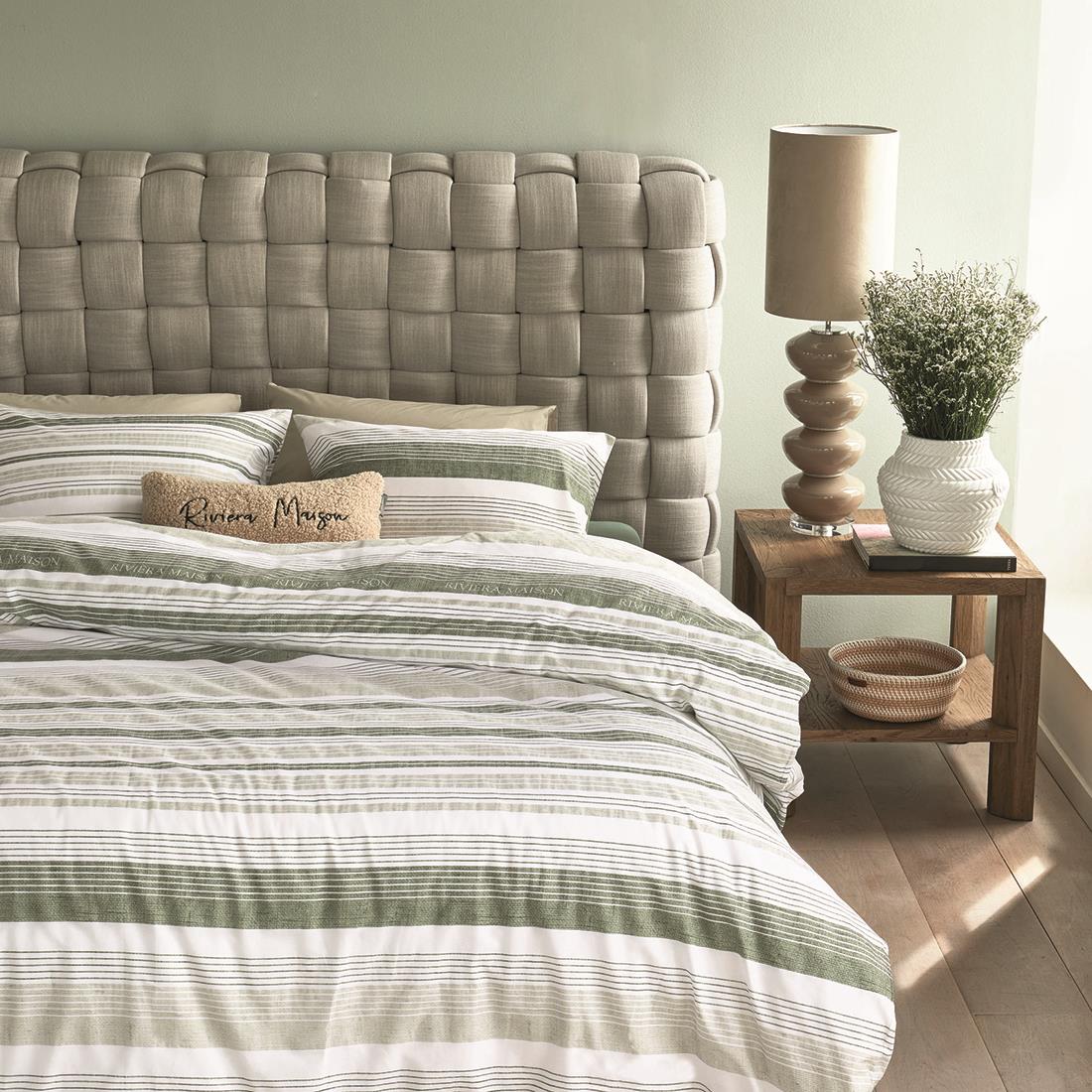 Riviera Maison Vaas wit, Bloempot - RM Paloma Braided - Porselein